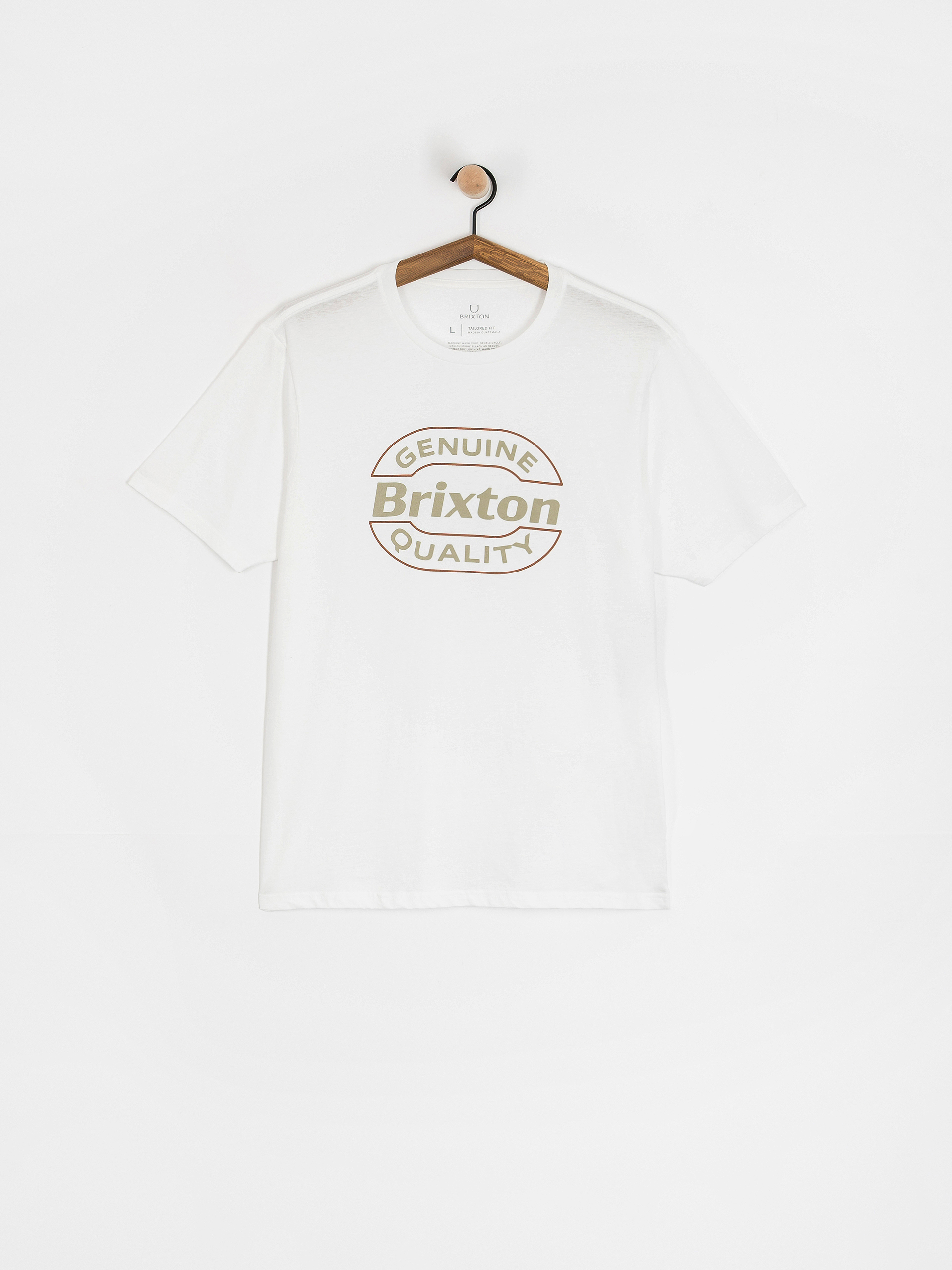 Футболка Brixton Keaton Tlrt (white/red)