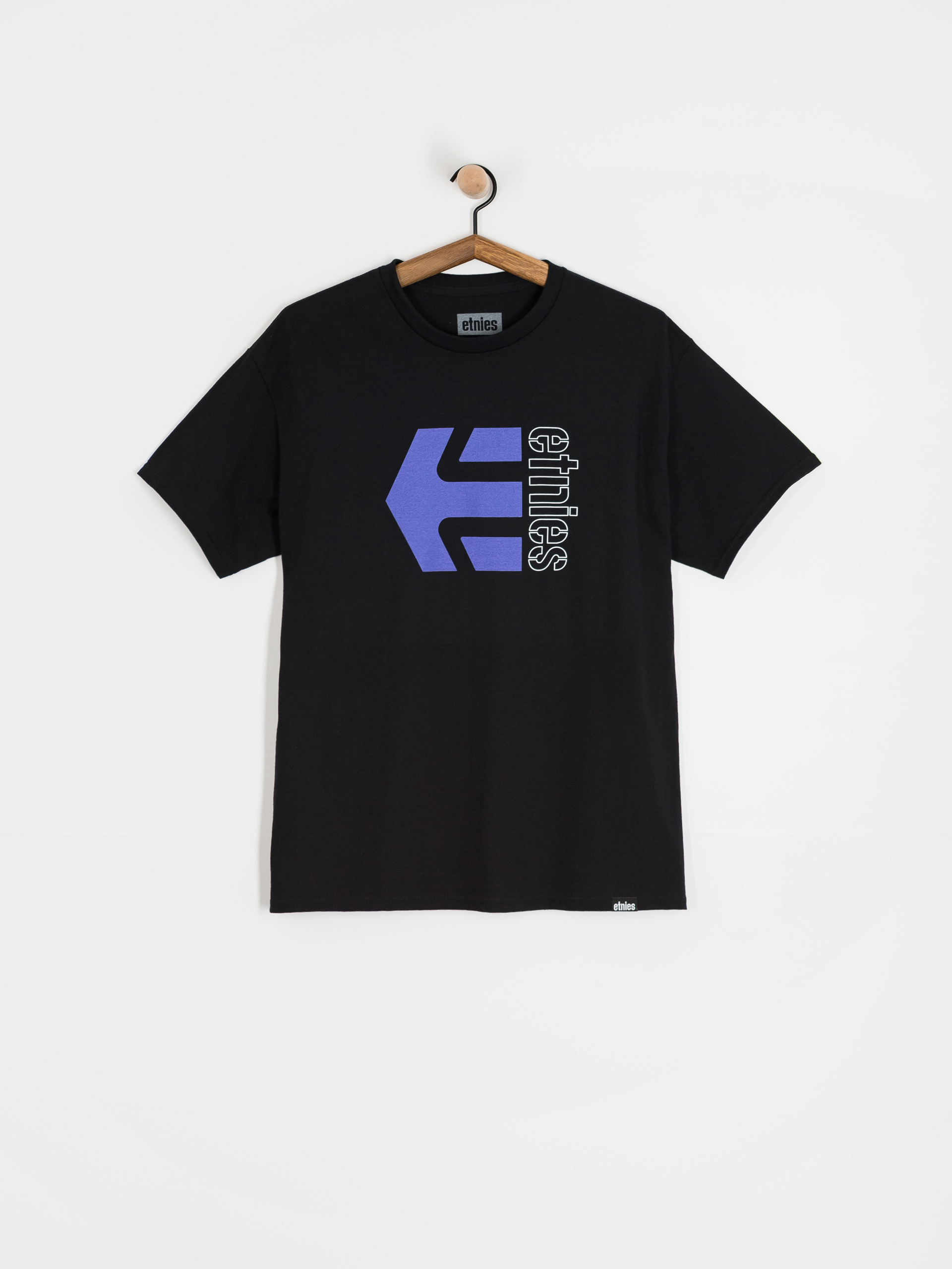 Футболка Etnies Corp Combo (black/blue/white)