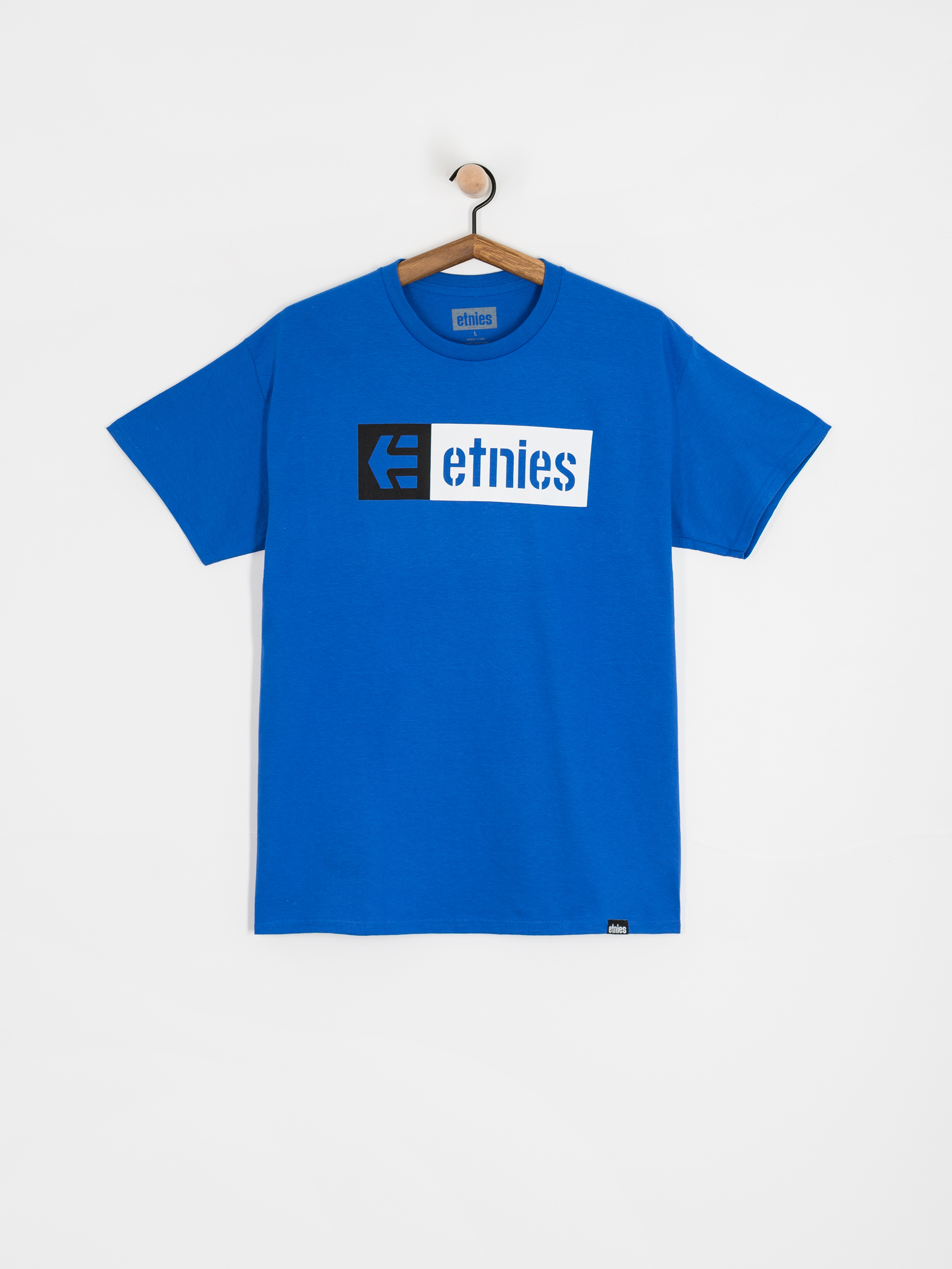 Футболка Etnies New Box (royal/black/white)