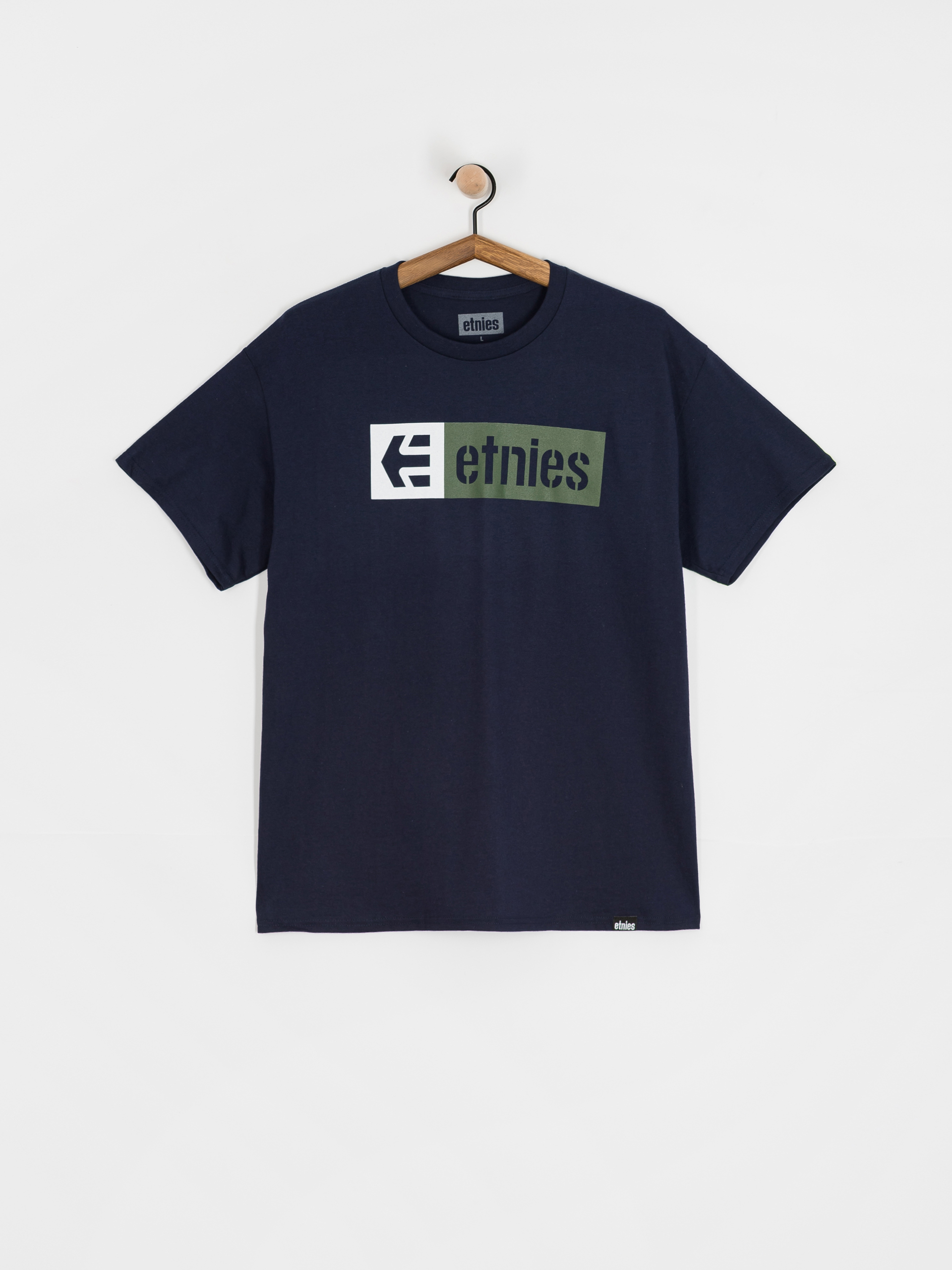 Футболка Etnies New Box (blue/green)