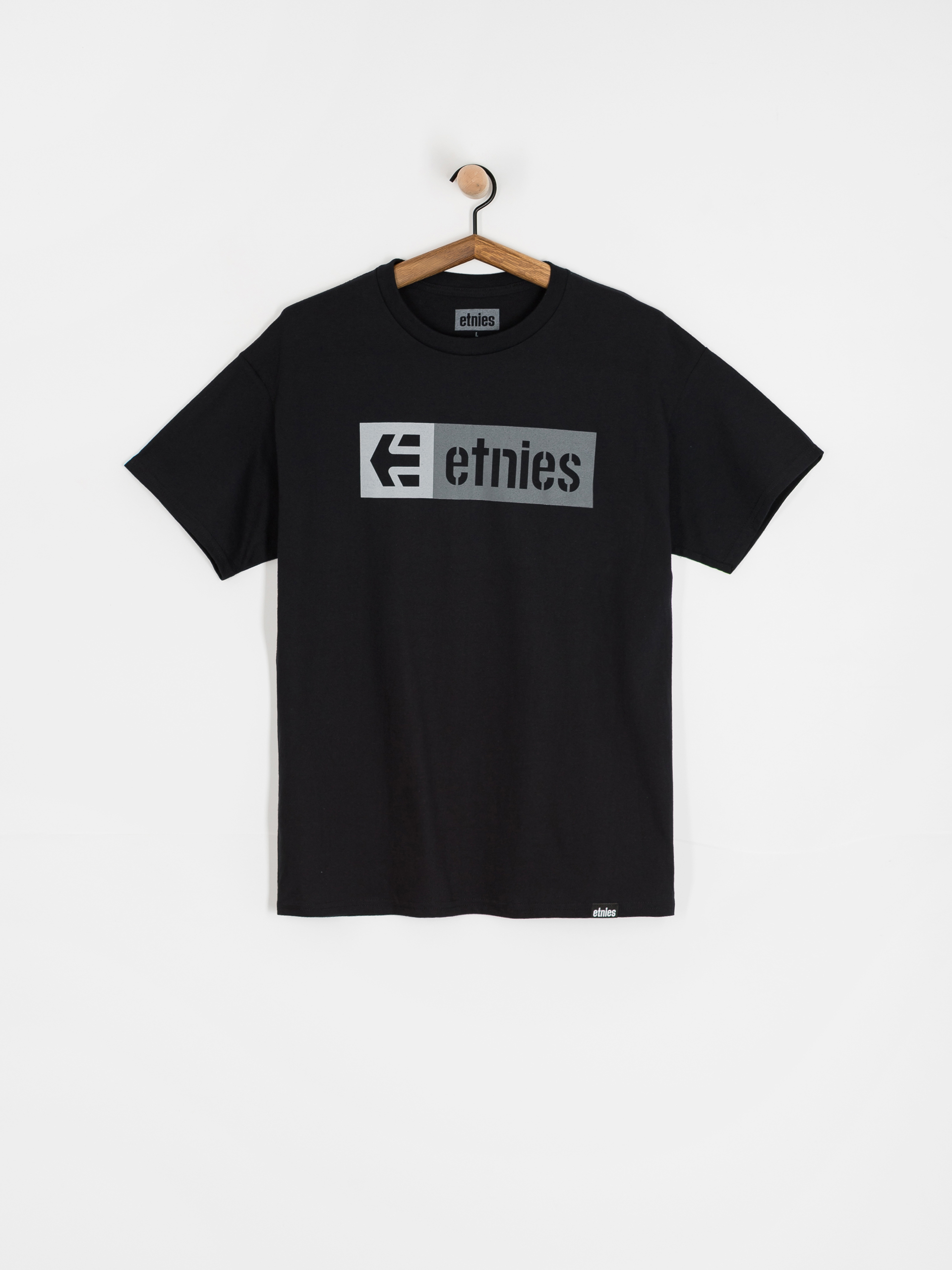 Футболка Etnies New Box (black/grey/grey)
