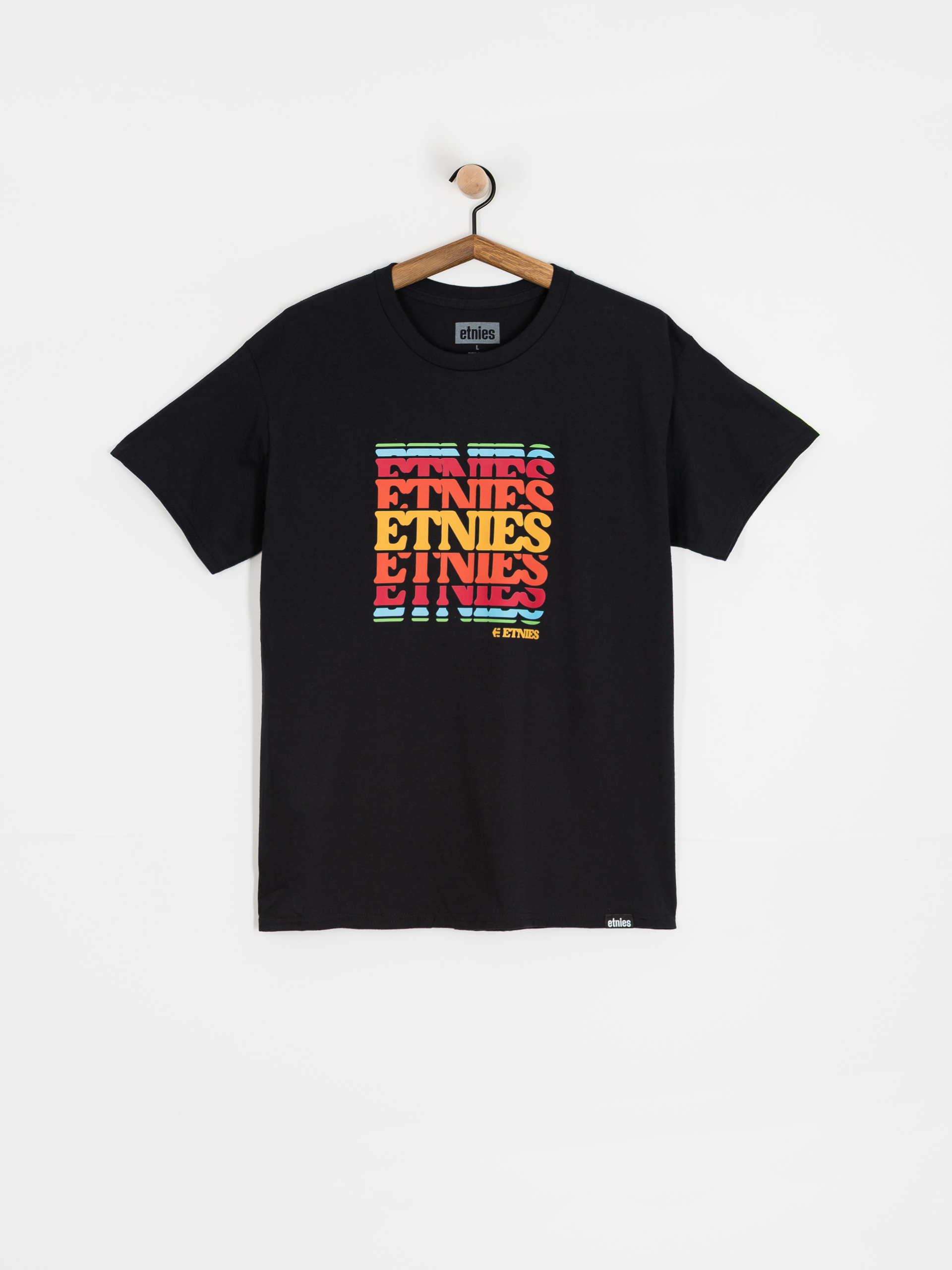 Футболка Etnies Stack Retro (black)