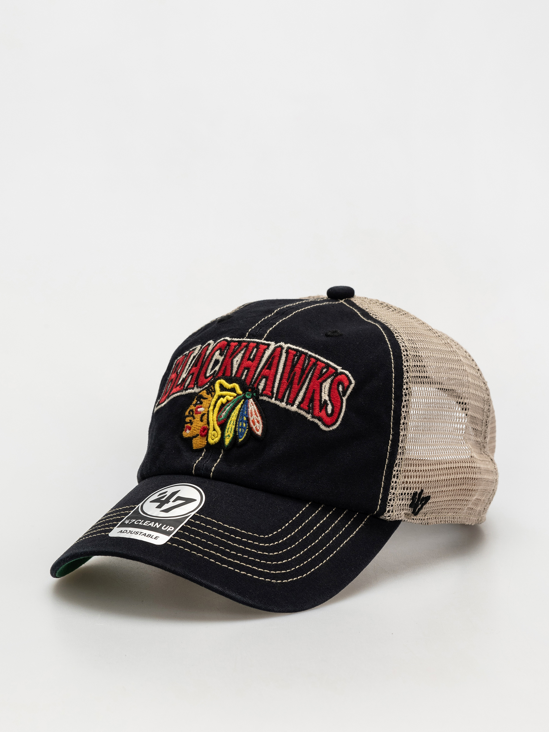 Кепка 47 Brand NHL Chicago Blackhawks Tuscaloosa (vintage black)