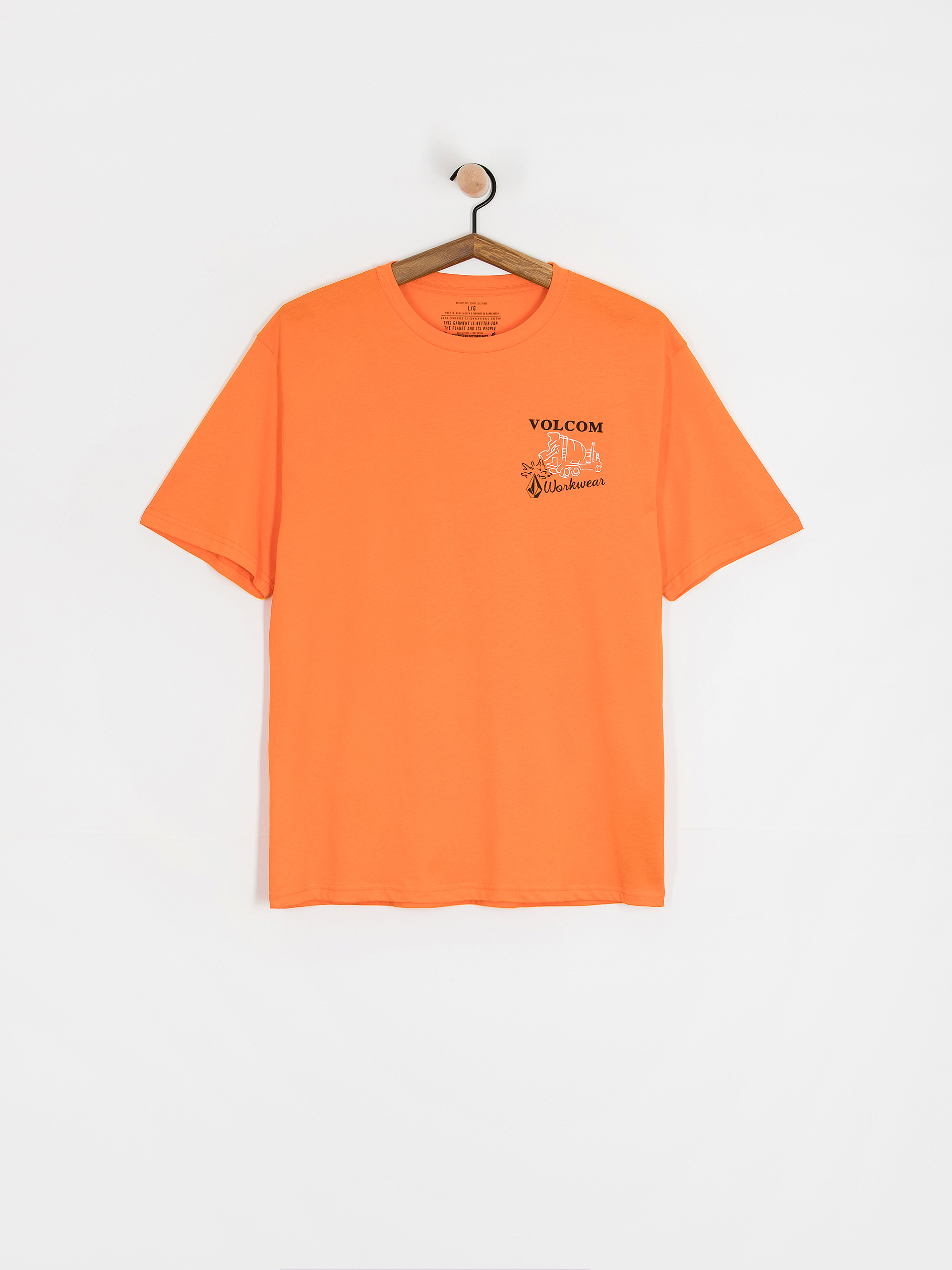 Футболка Volcom Pour Choices Bsc (neon orange)