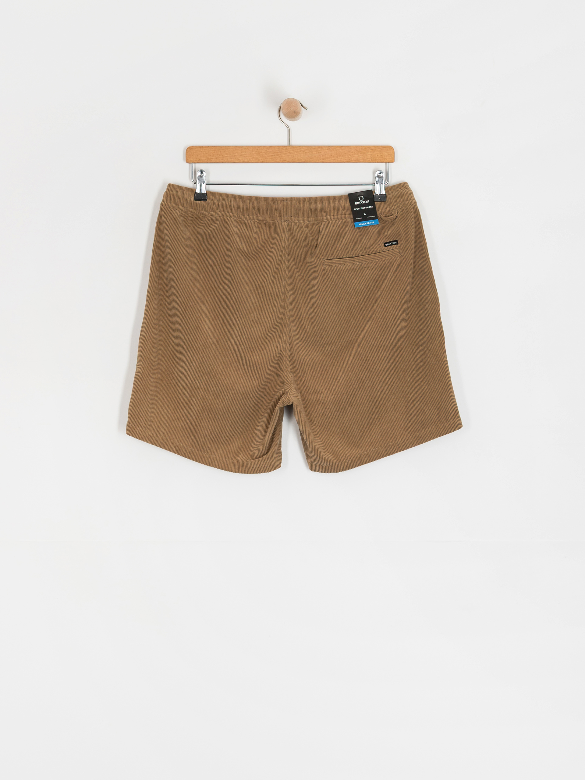 Шорти Brixton Everyday Corduroy (khaki)