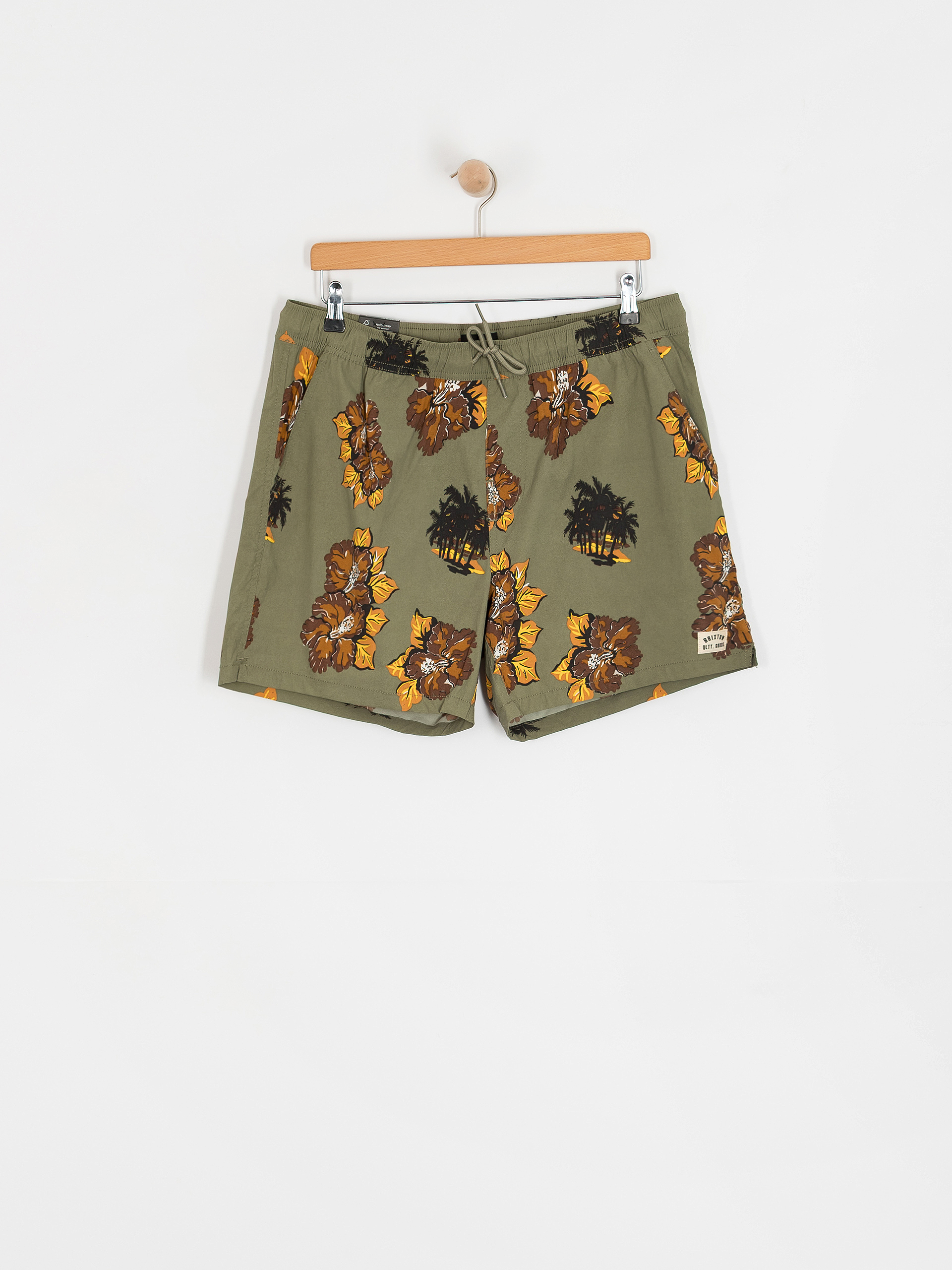 Шорти Brixton Everyday Hybrid 5 (olive surplus floral)