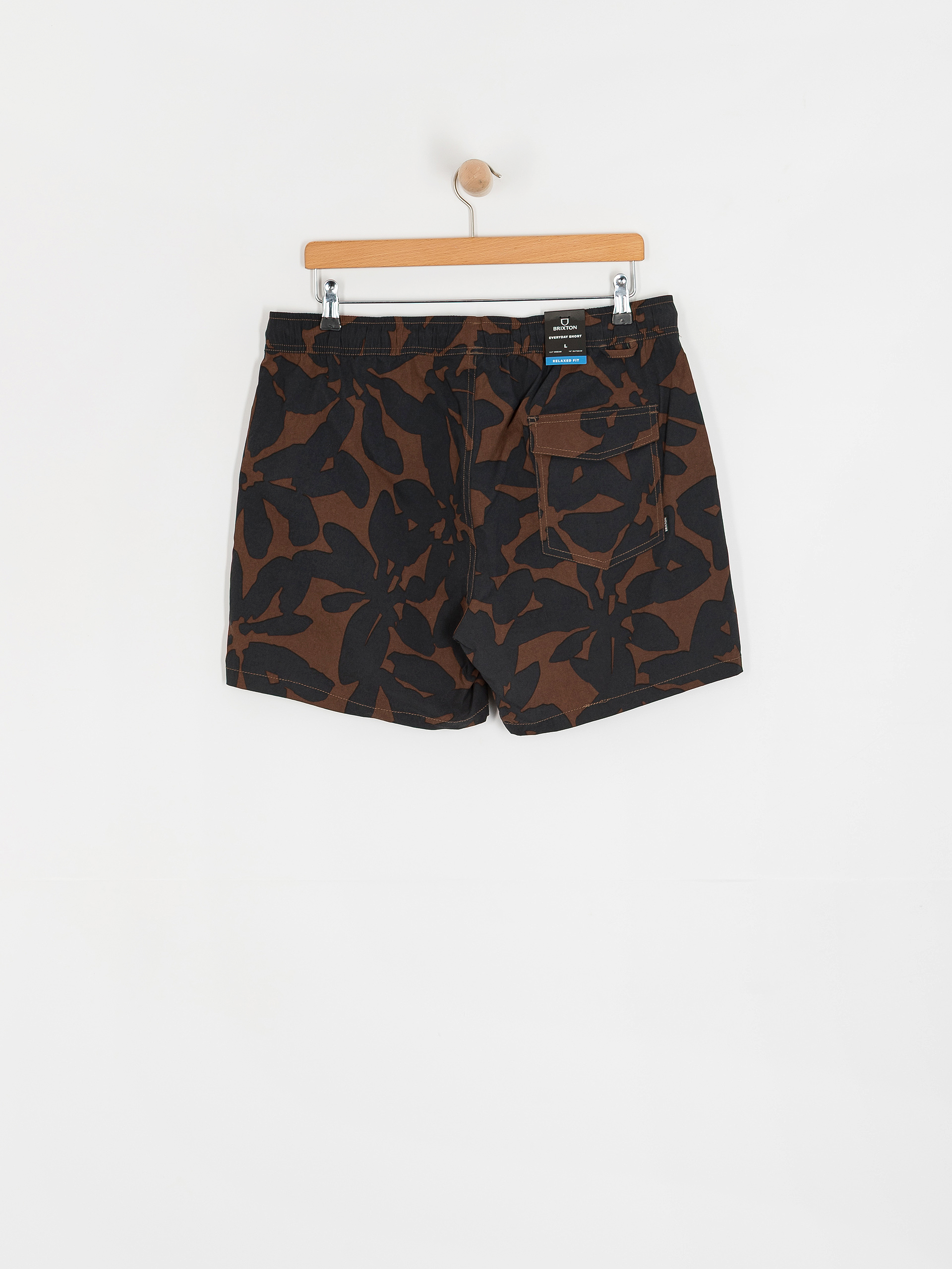 Шорти Brixton Everyday Hybrid 5 (pinecone brown floral)