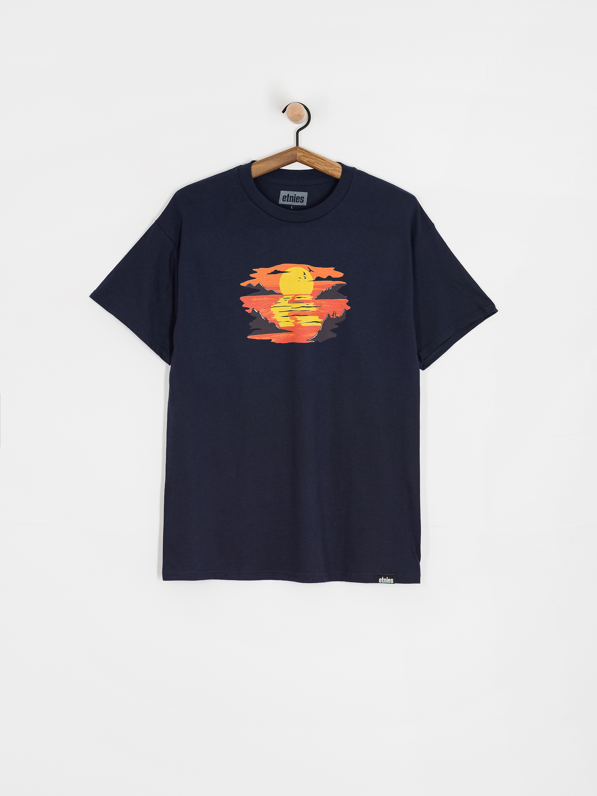 Футболка Etnies Reflection (navy/orange)