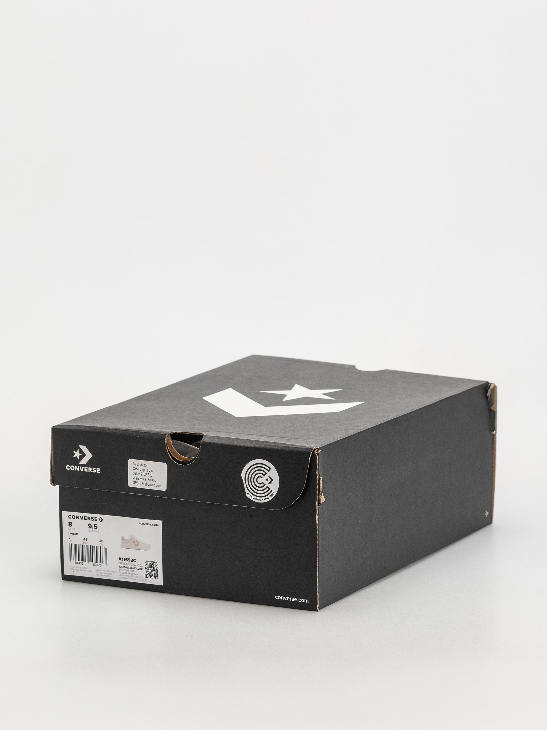 Взуття Converse Pro Blaze Classic (egret/egret/coastal dune)