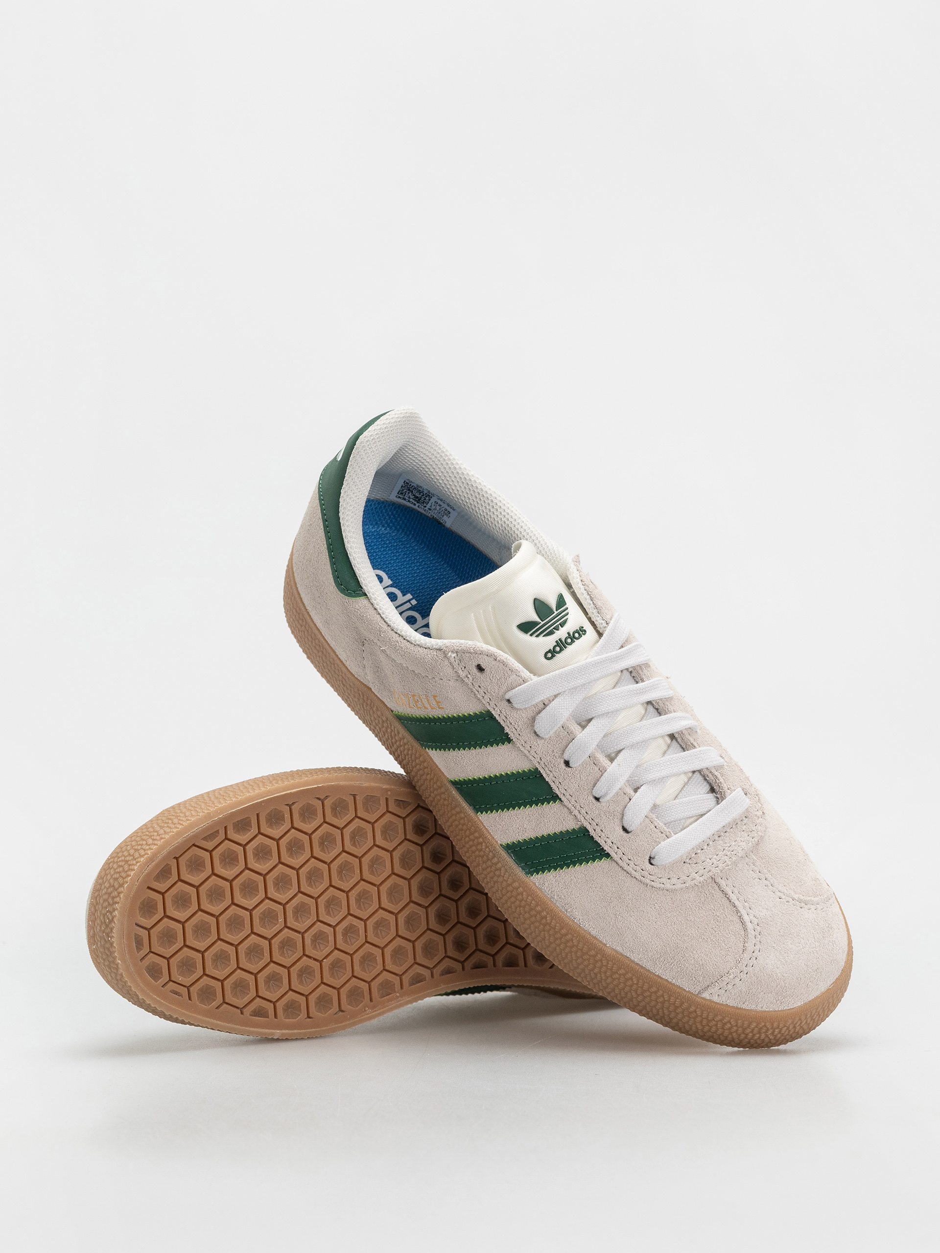 Взуття adidas Gazelle ADV - бежевий (crywht/crywht/gum4)