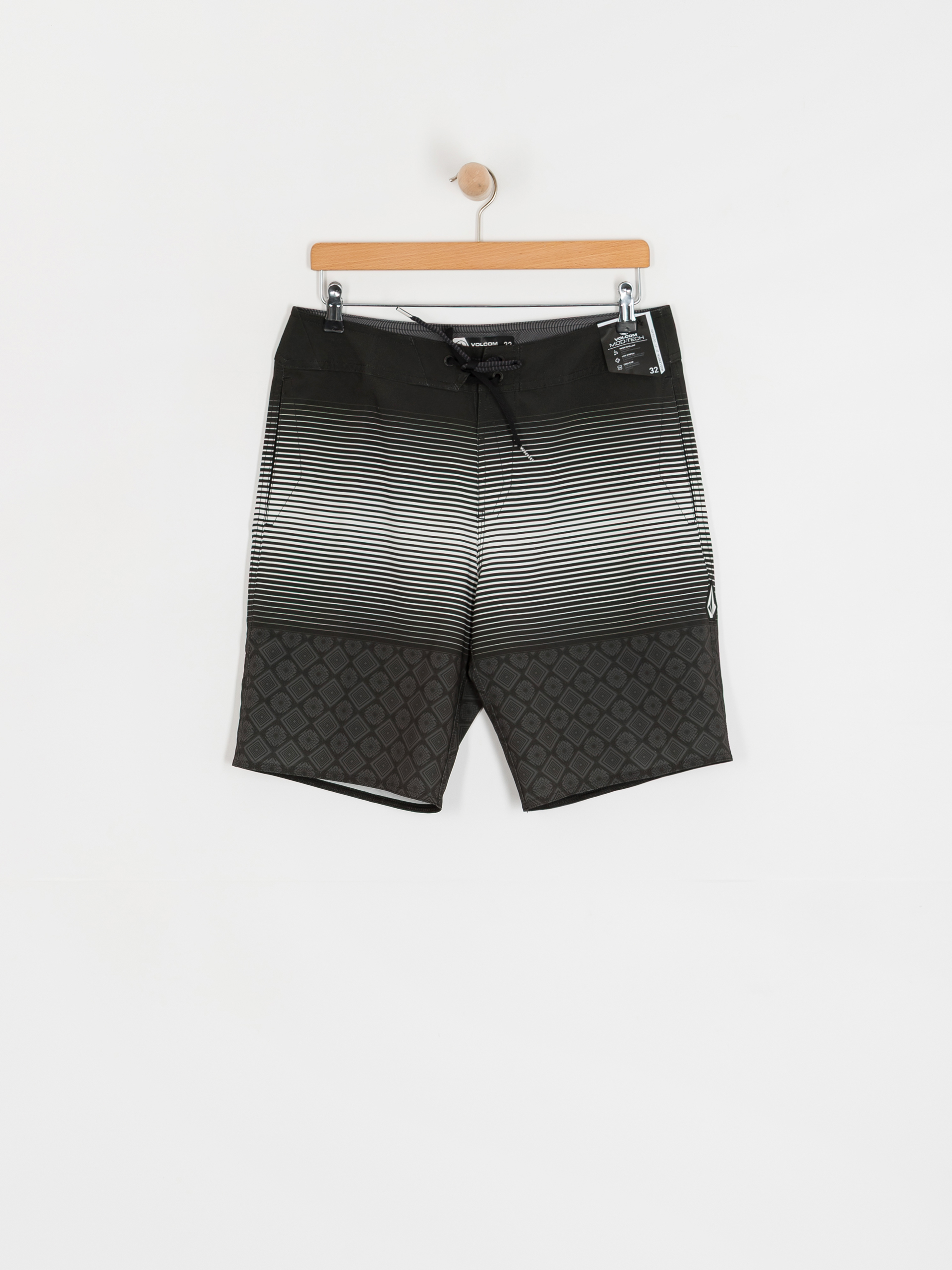 Пляжні шорти Volcom Lido Stripe Mod 20 (black)