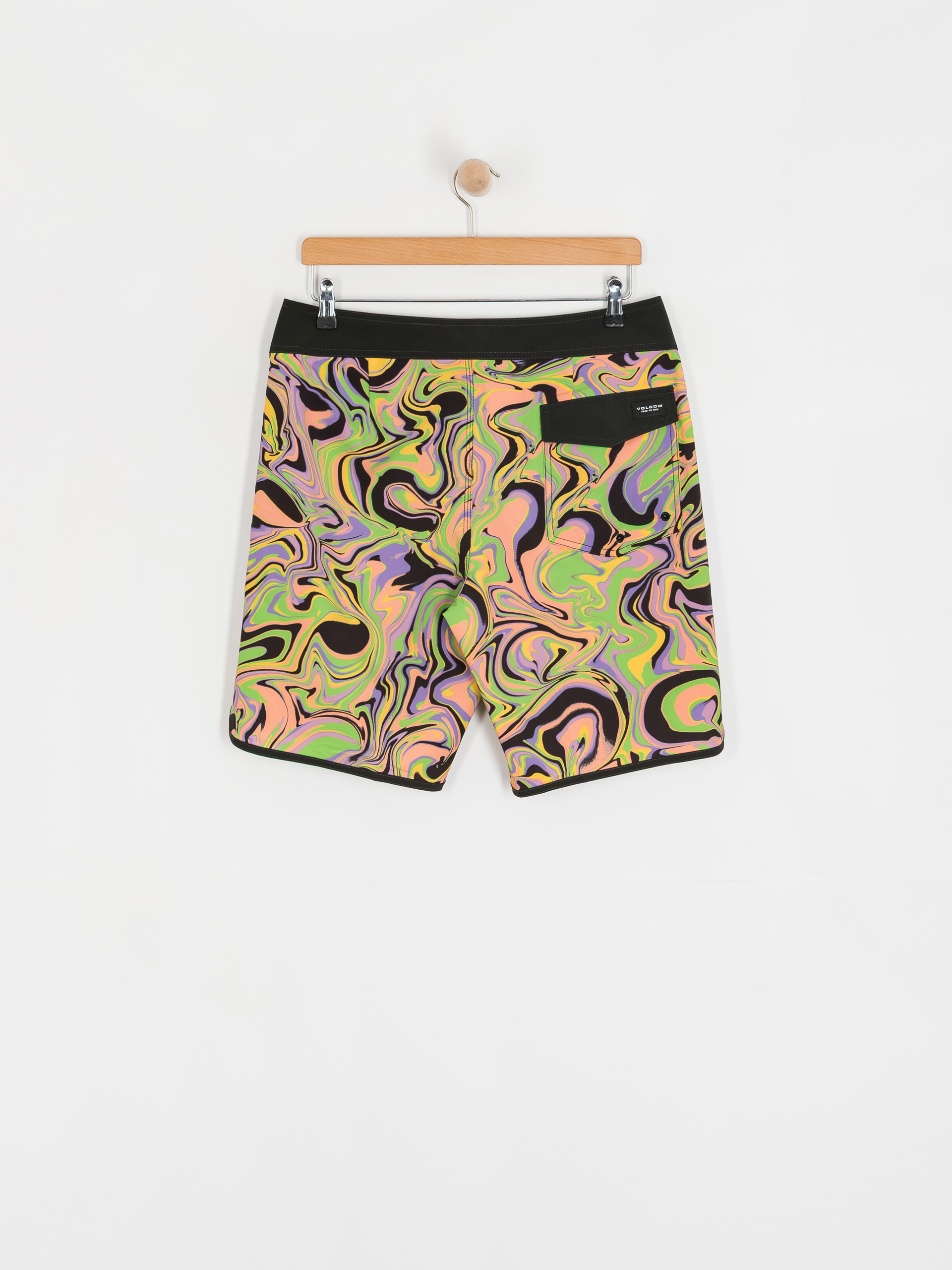 Пляжні шорти Volcom Infuse Scallop Mod 19 (steel purple)