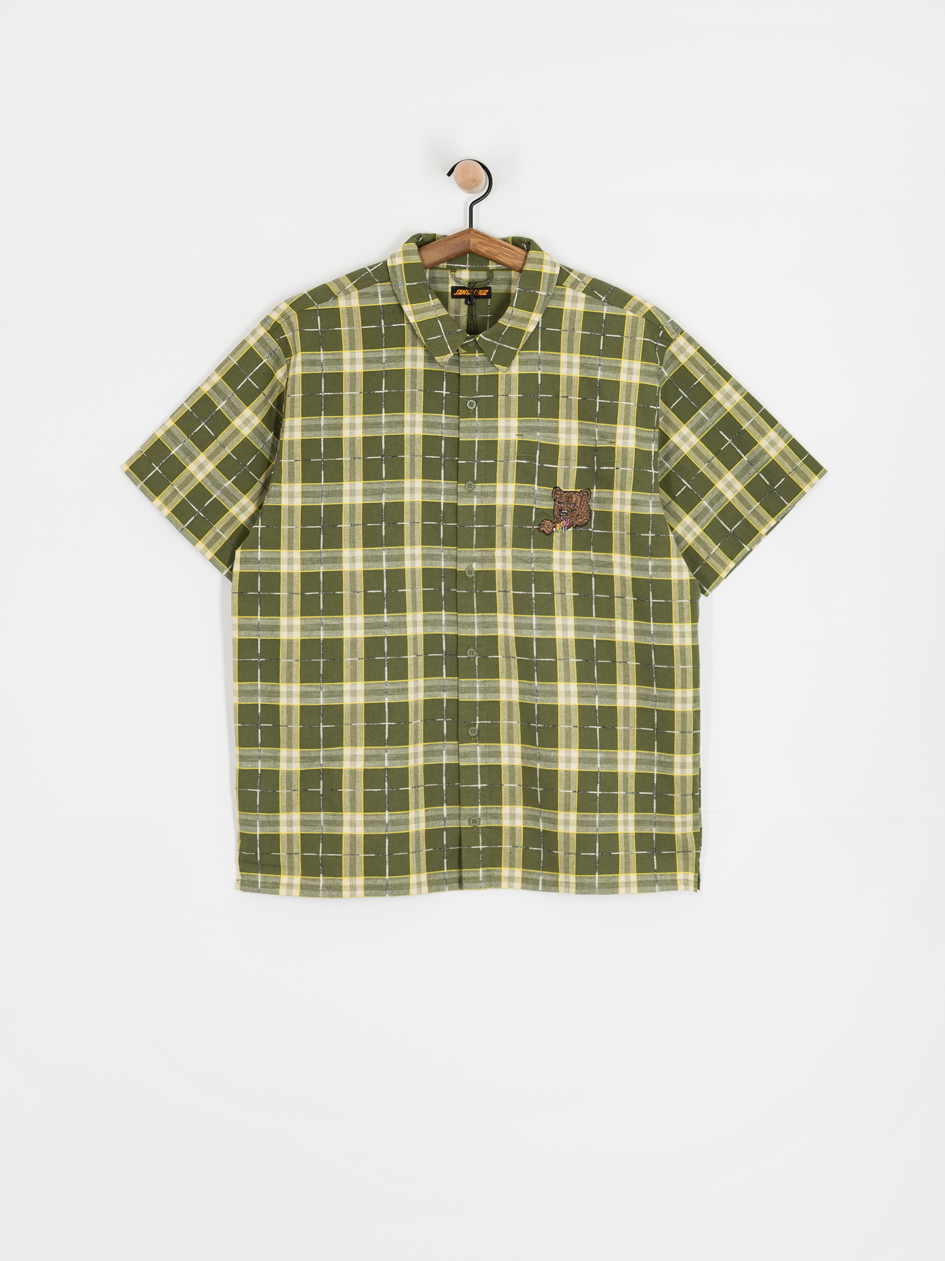 Сорочка Santa Cruz Braun Great Outdoors (iguana check)
