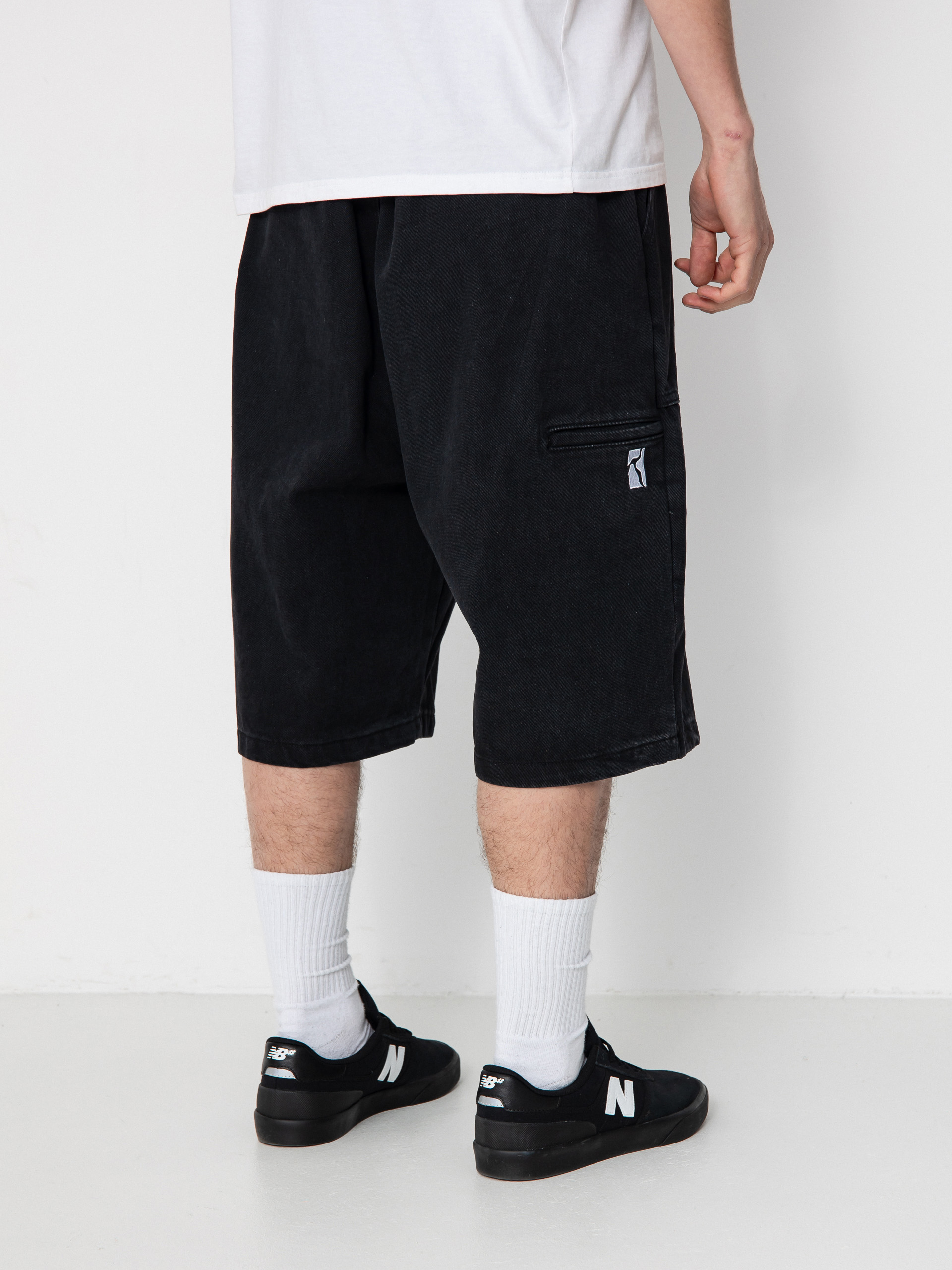 Шорти Poetic Collective Painter (black denim)