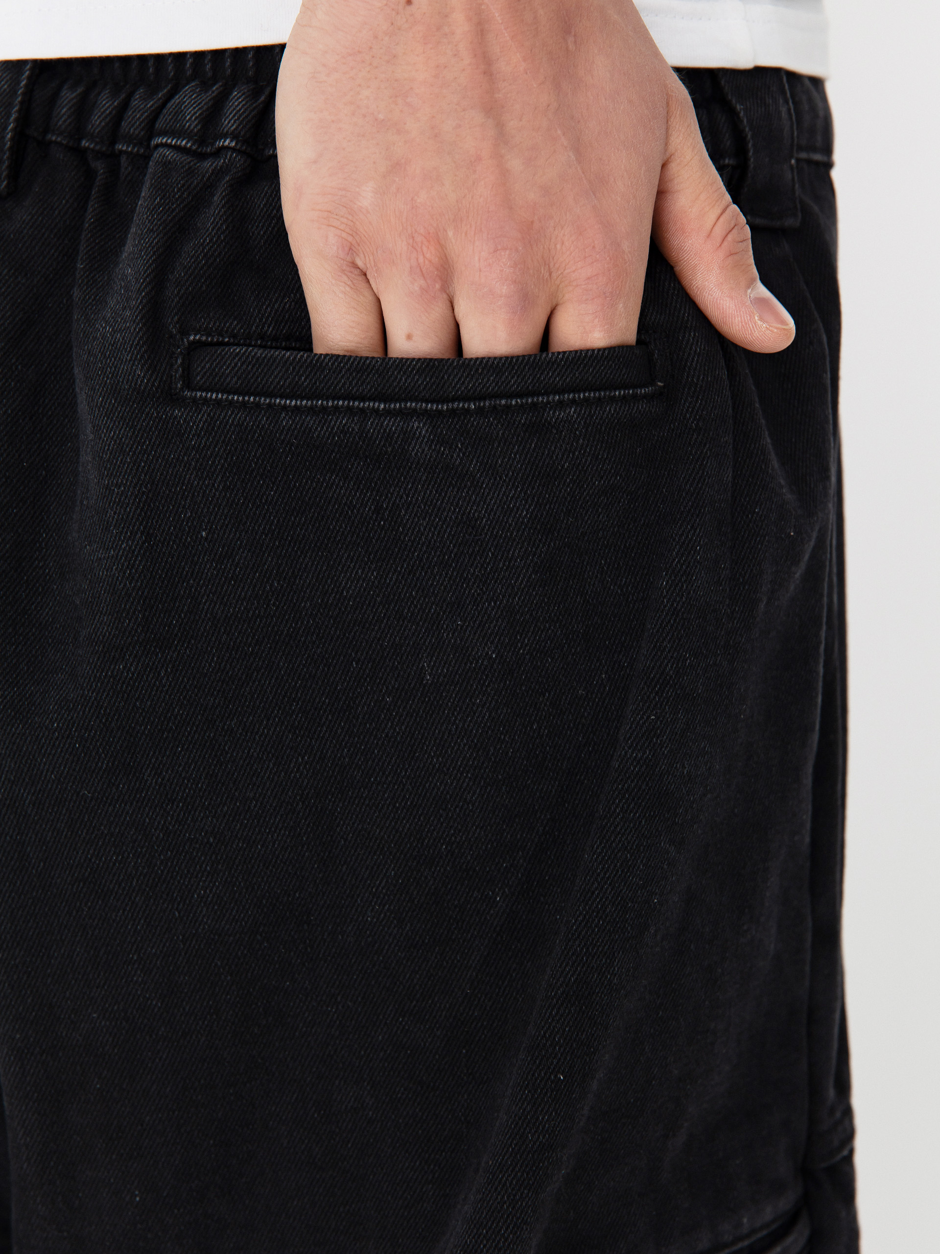 Шорти Poetic Collective Painter (black denim)