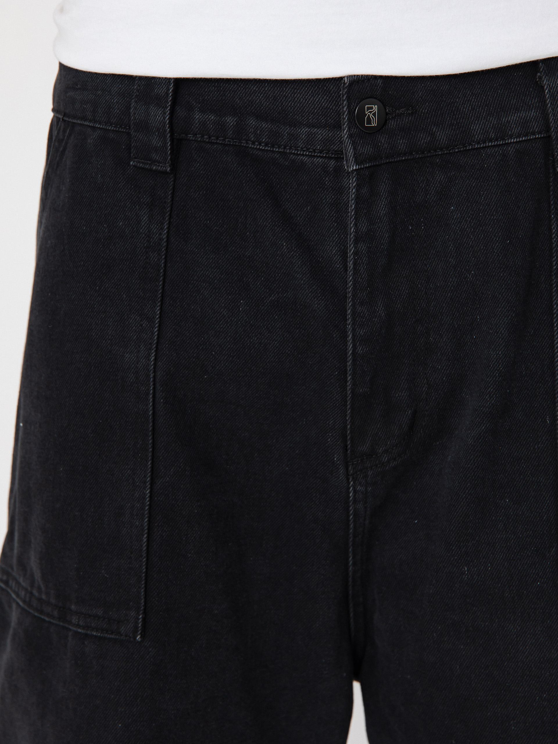 Шорти Poetic Collective Painter (black denim)