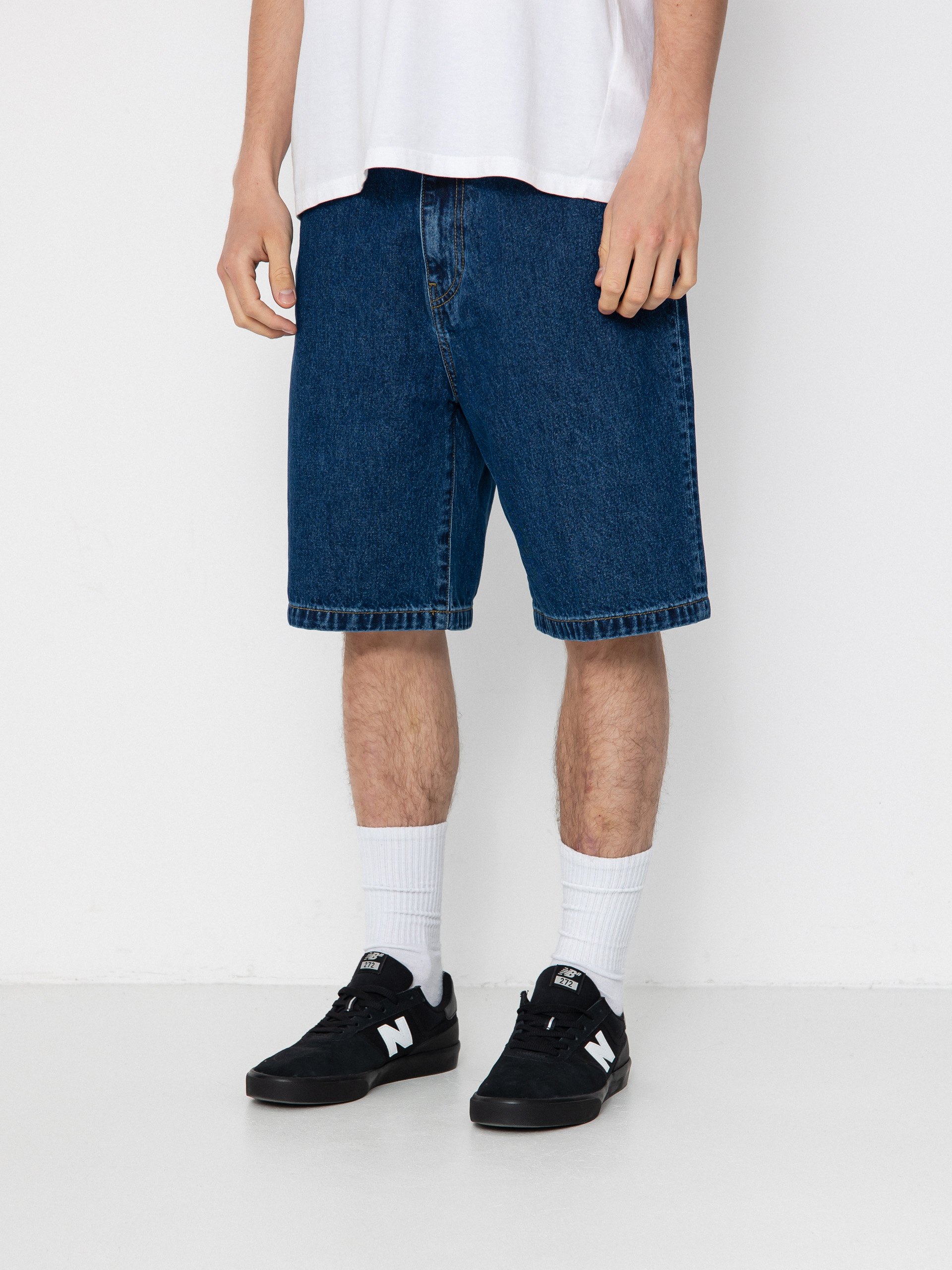 【ネイビー（40）】Mario Cotton Gym Short New Cotton Gym Shorts - Navy – More Than Muscle