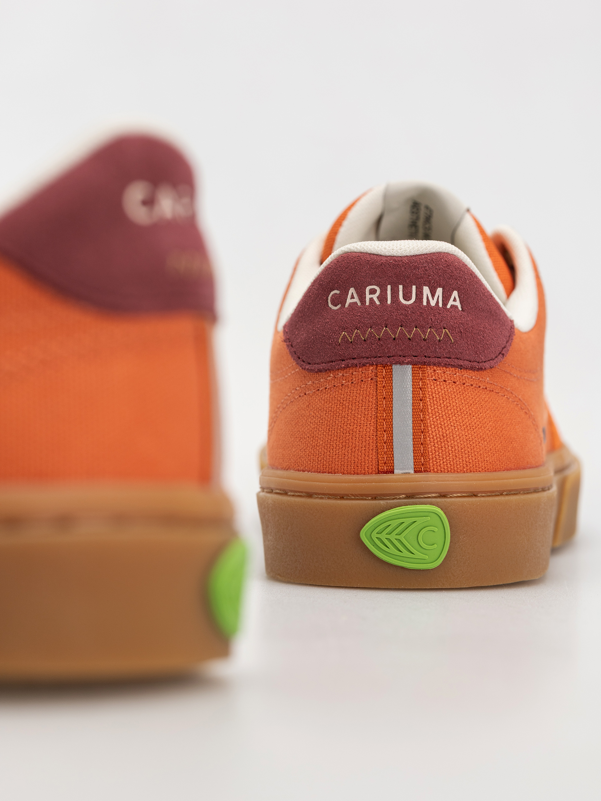 Взуття Cariuma Naioca Pro (gum burnt orange suede and canvas ivory logo ruby wine)