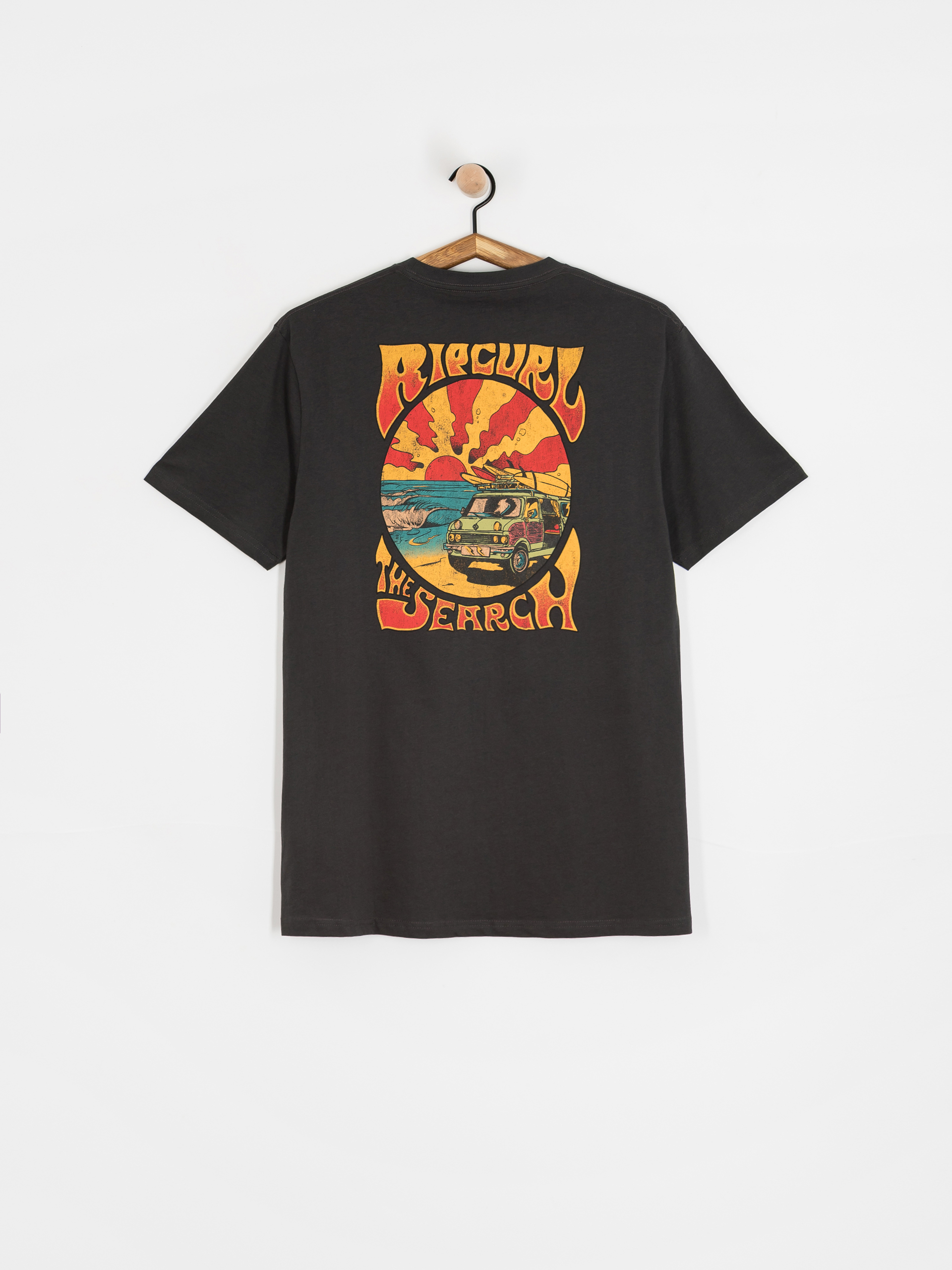 Футболка Rip Curl Keep On Trucking (washed black)