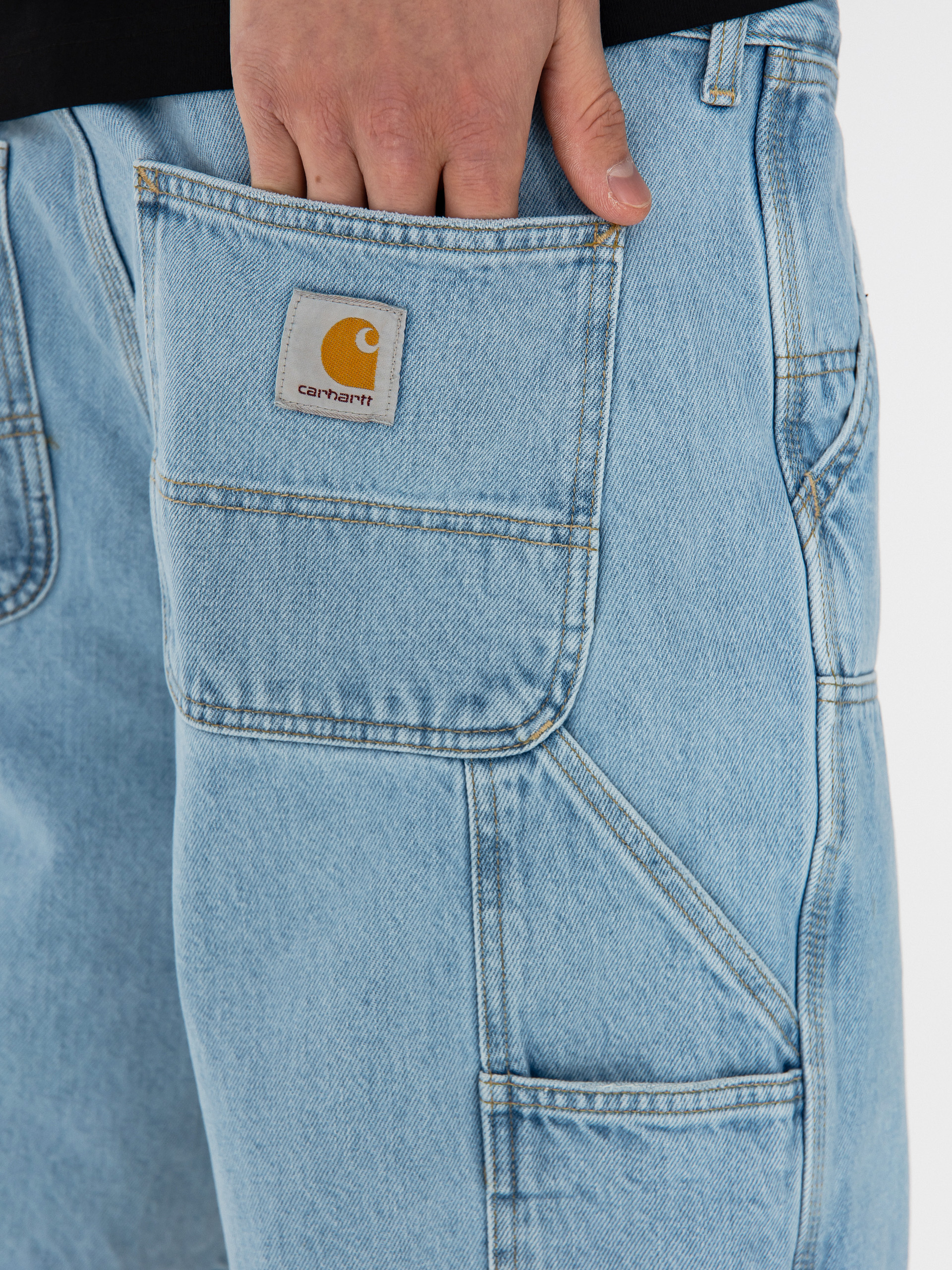Шорти Carhartt WIP Double Knee (blue)