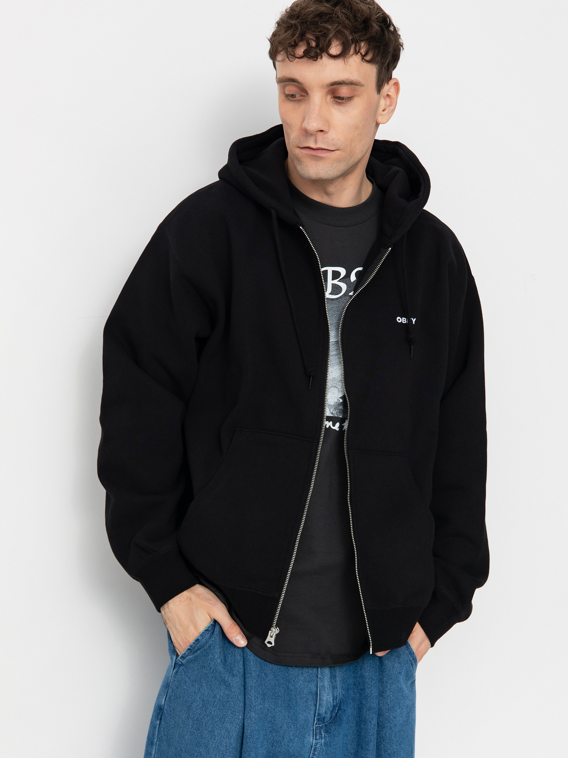 Худі OBEY Established Works Bold ZHD (black)