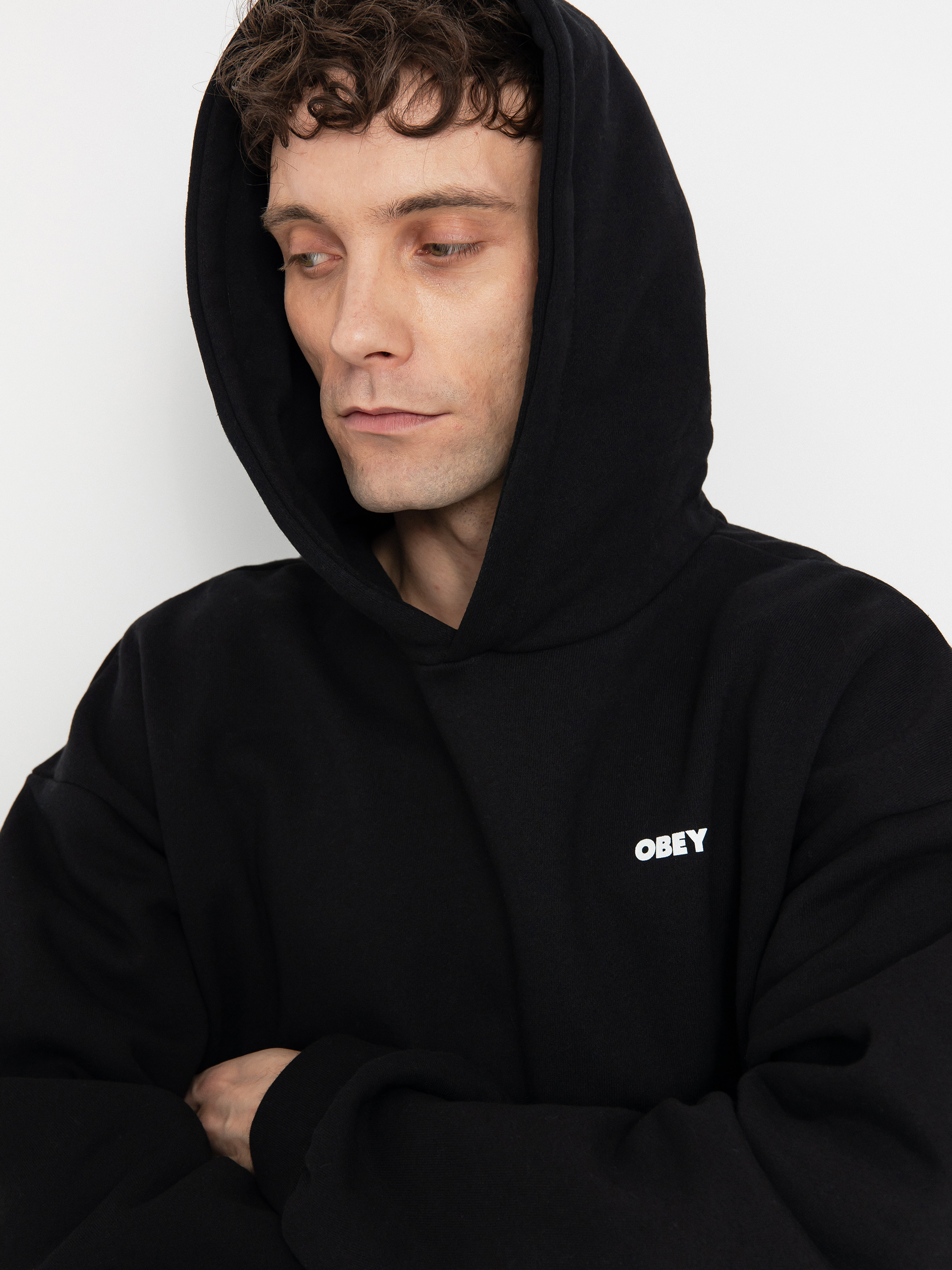 Худі OBEY Bold Icon Extra Heavy HD (black)