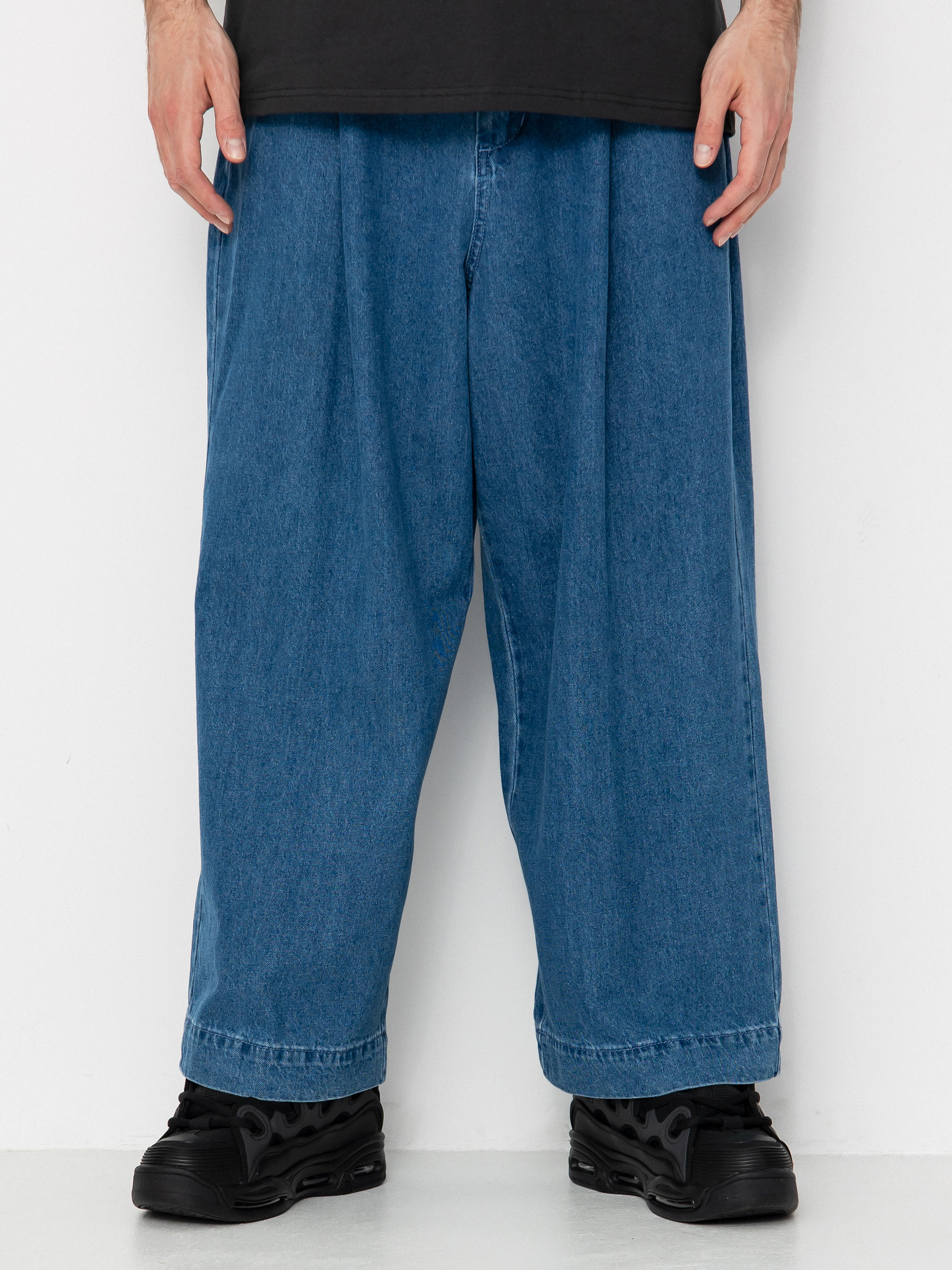 Штани OBEY Oliver Denim Pleated (light indigo)