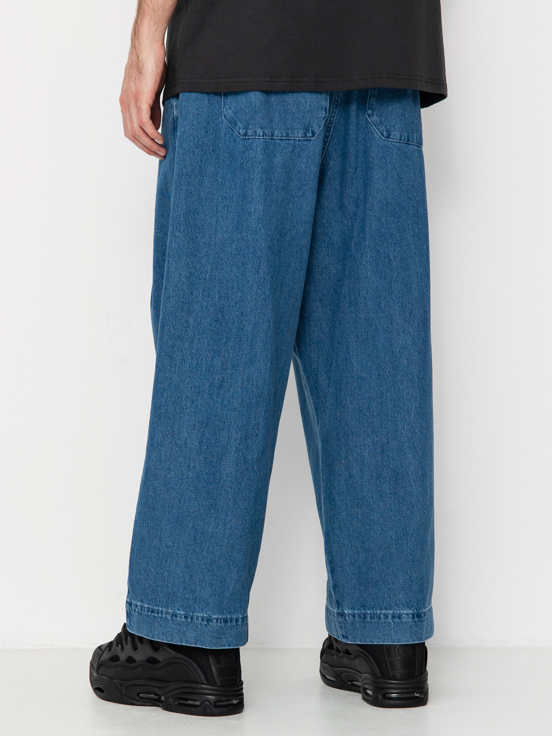Штани OBEY Oliver Denim Pleated (light indigo)