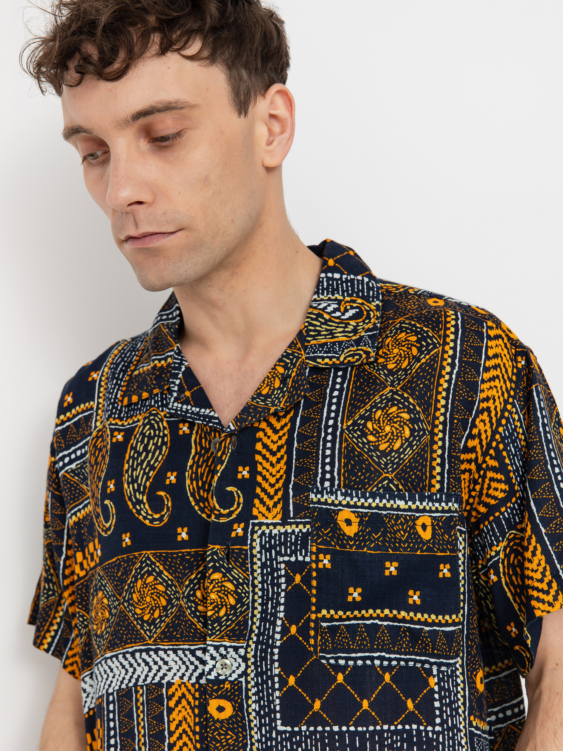 Сорочка OBEY Archie (navy multi)