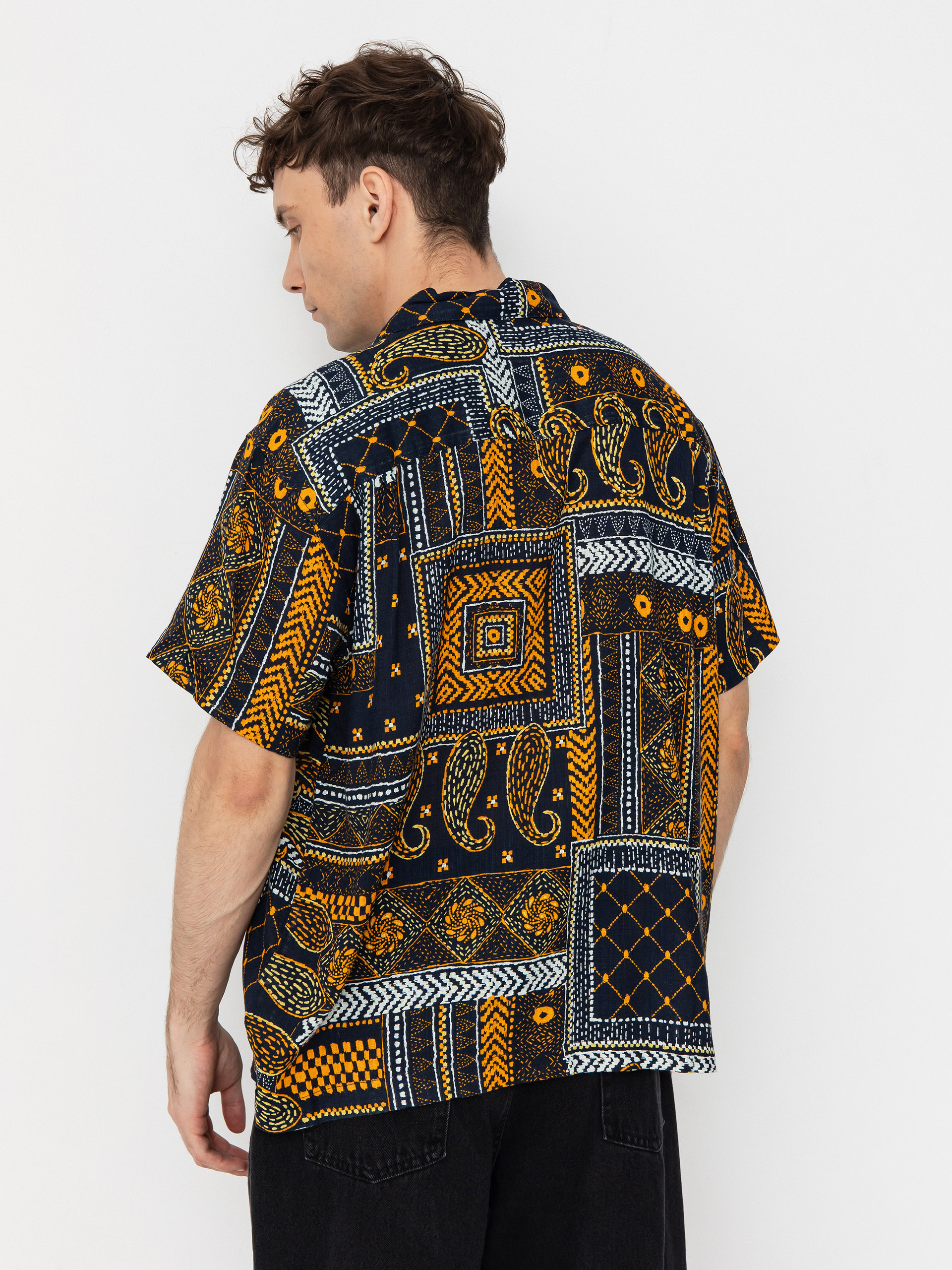 Сорочка OBEY Archie (navy multi)