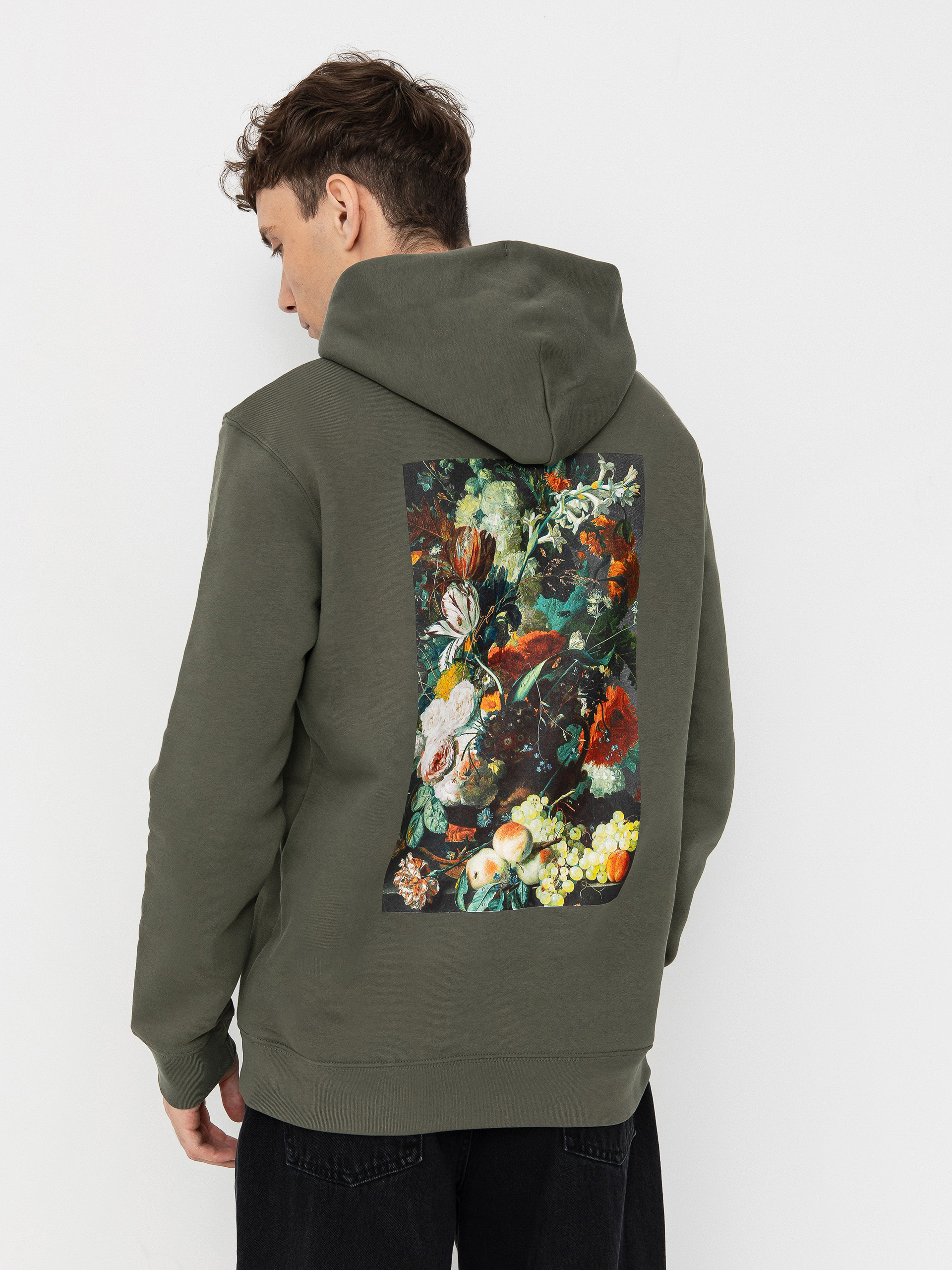 Худі Poetic Collective Flower HD (khaki)