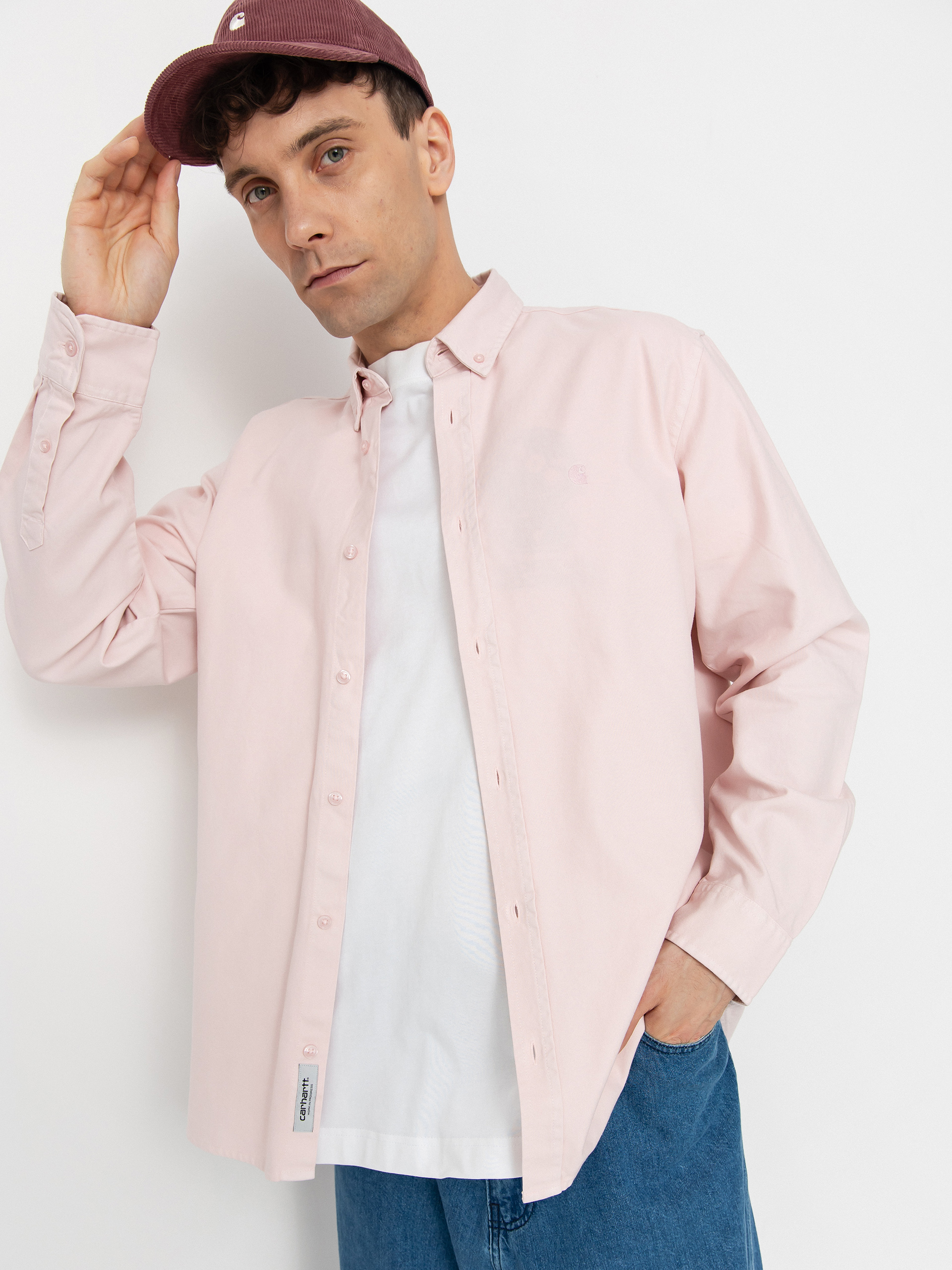 Сорочка Carhartt WIP Bolton (air pink)