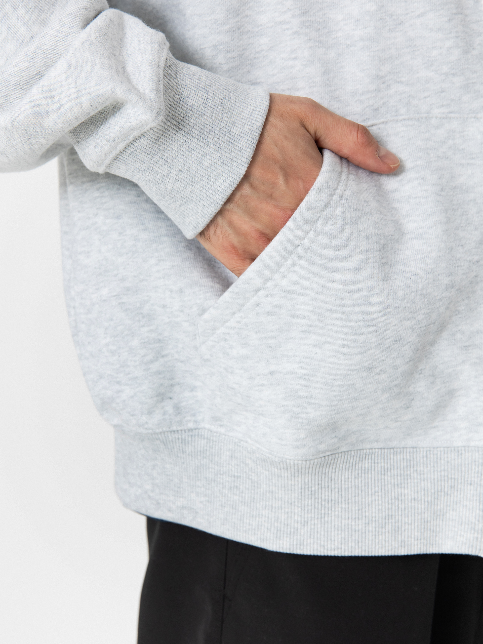 Худі Carhartt WIP Jazzy ZHD (ash heather/blue iris)