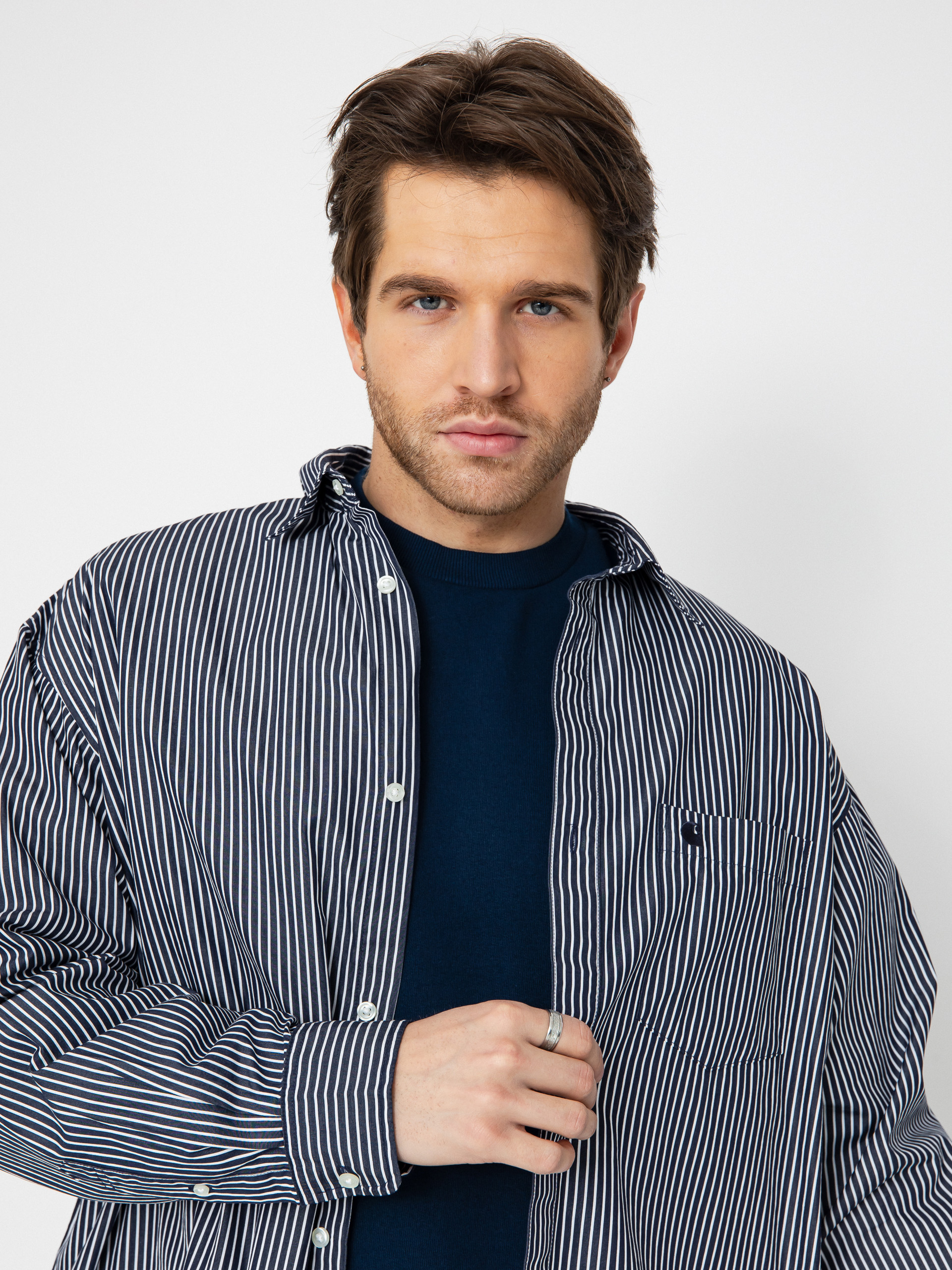 Сорочка Carhartt WIP Notus (arvin stripe/space)