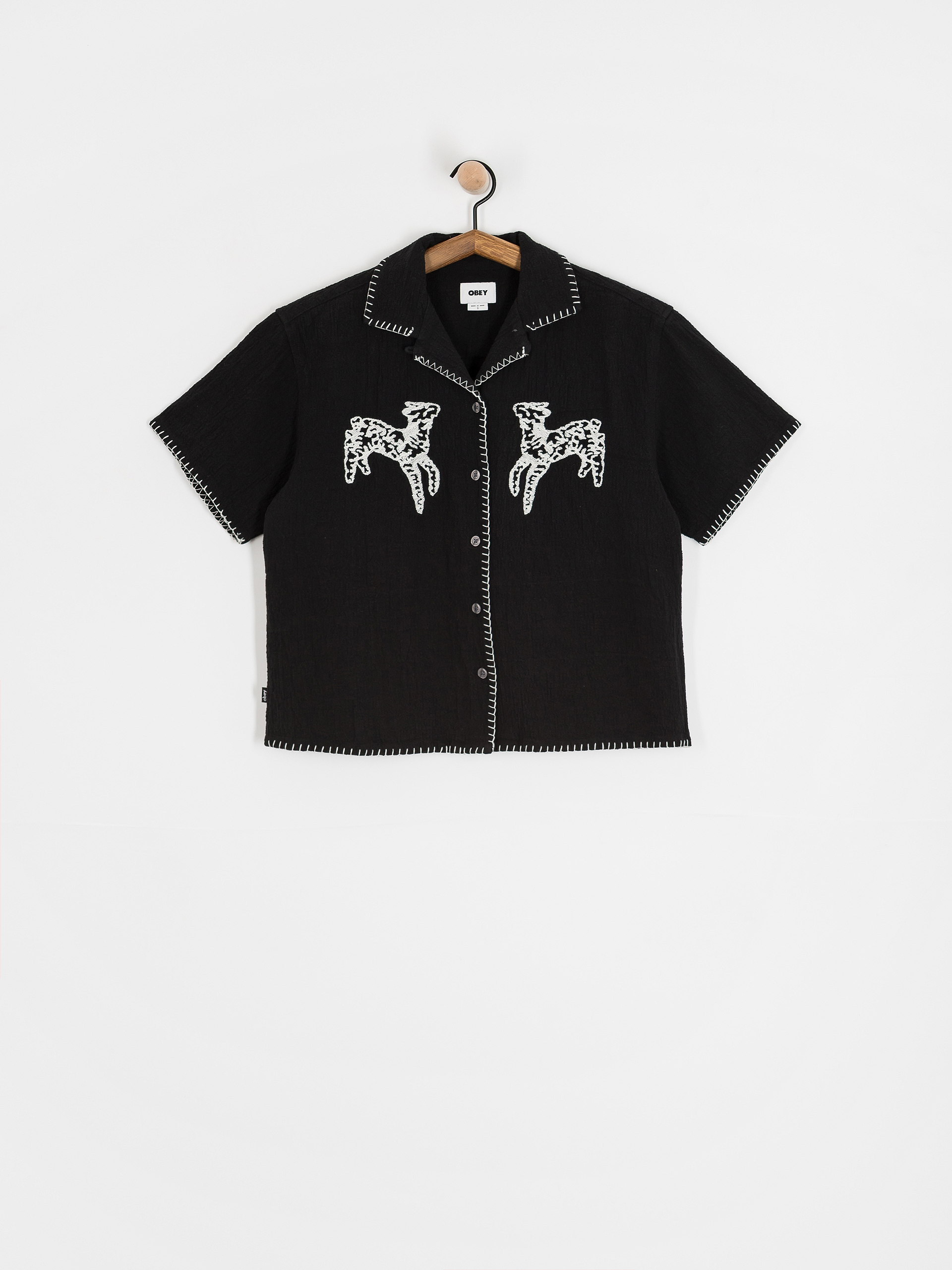 Сорочка OBEY Ritual Wmn (digital black)