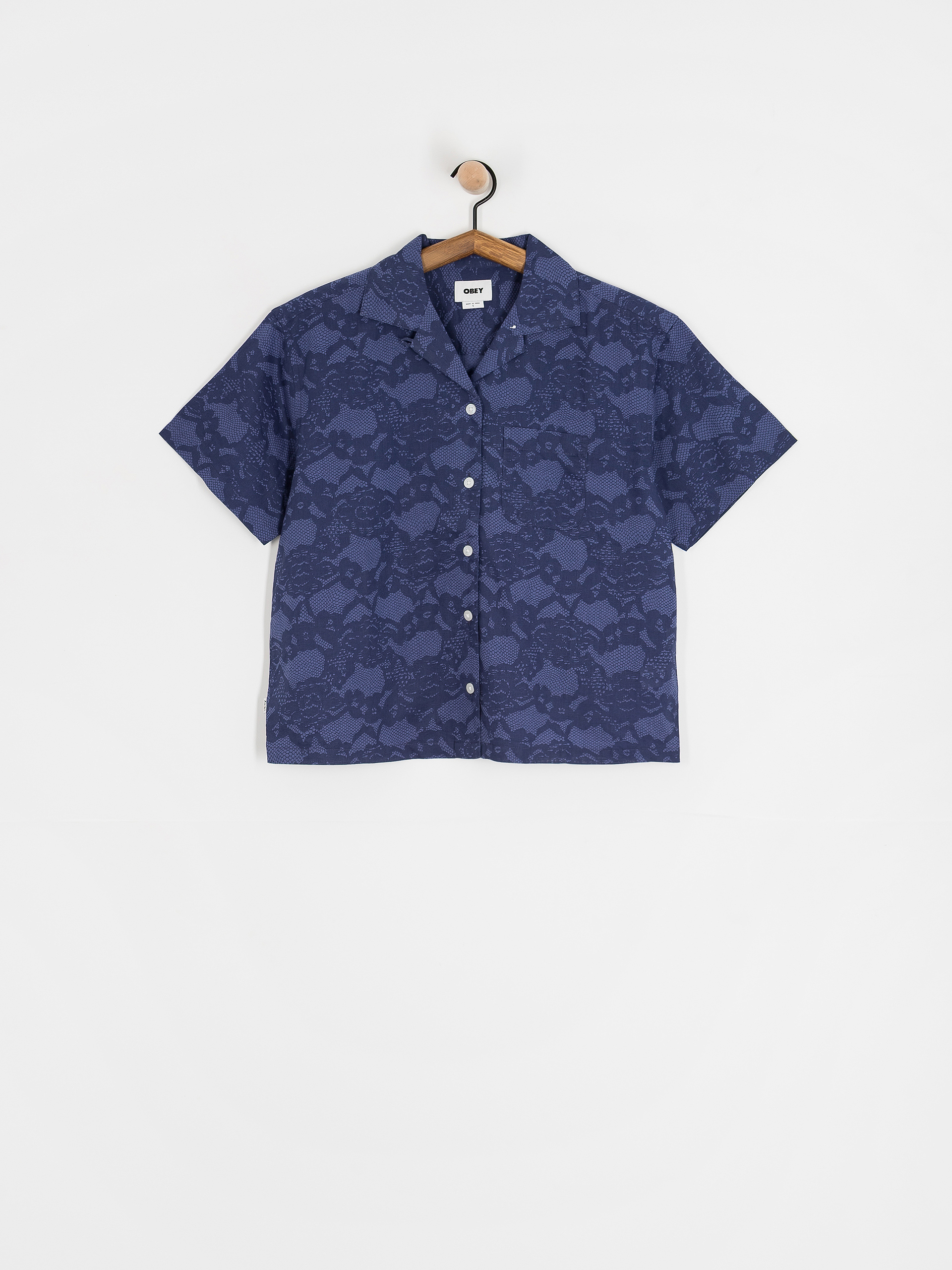 Сорочка OBEY Cecilie Lace Wmn (blue multi)