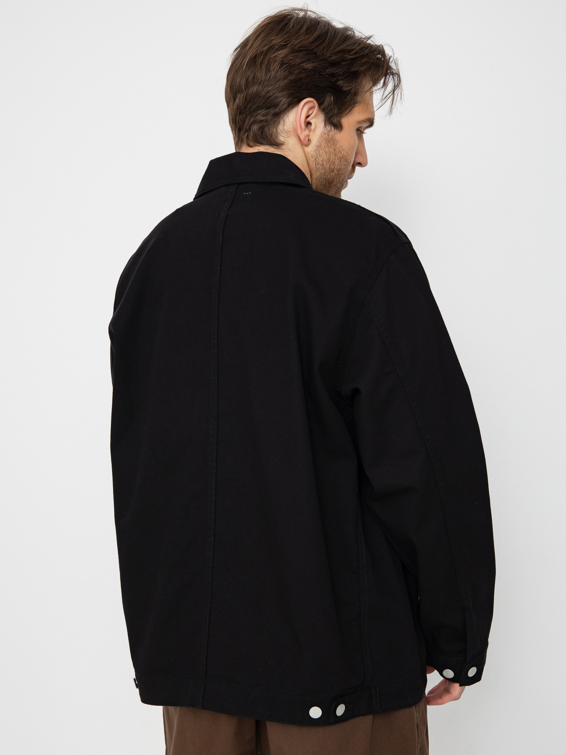 Куртка Carhartt WIP Drewe Chore Coat - чорний (black)