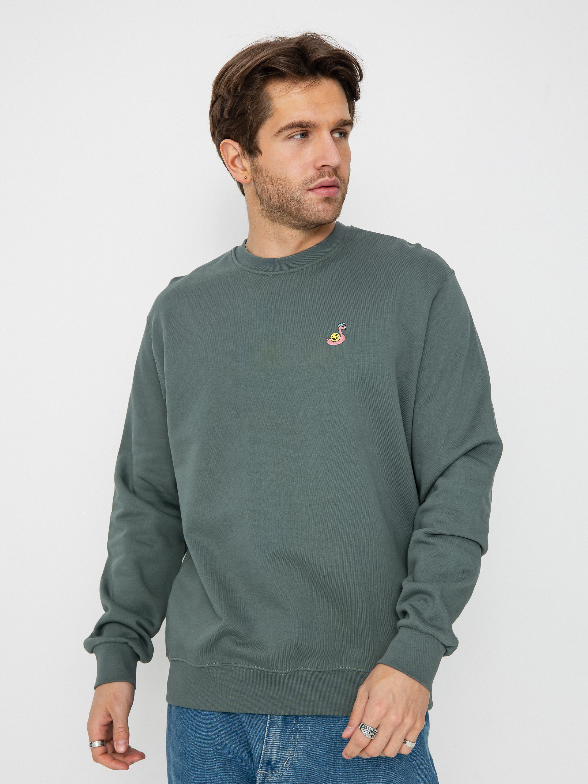 Світшот Iriedaily Flingo (jungle green)