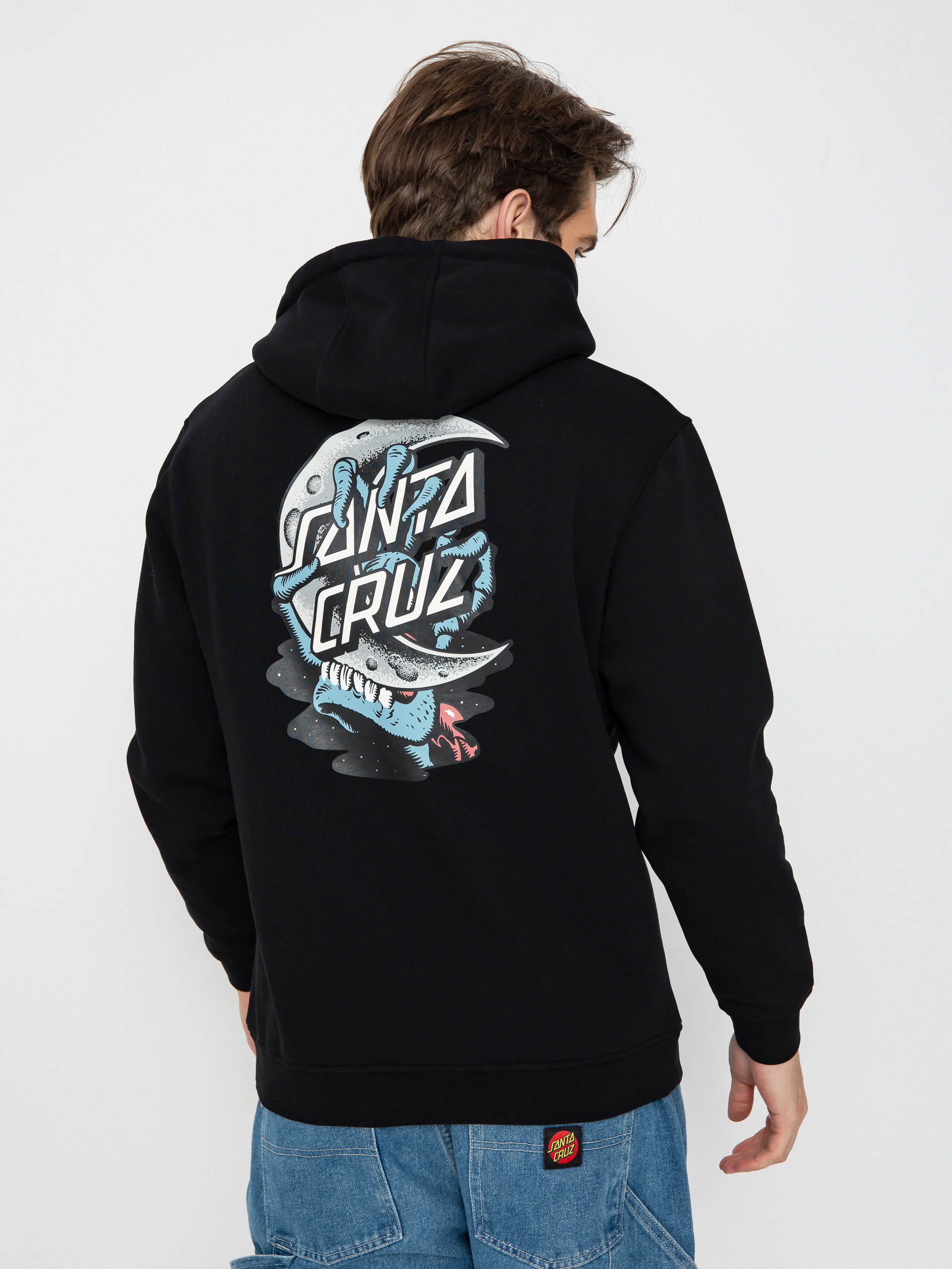 Худі Santa Cruz Crescent Bone Hand HD (black)