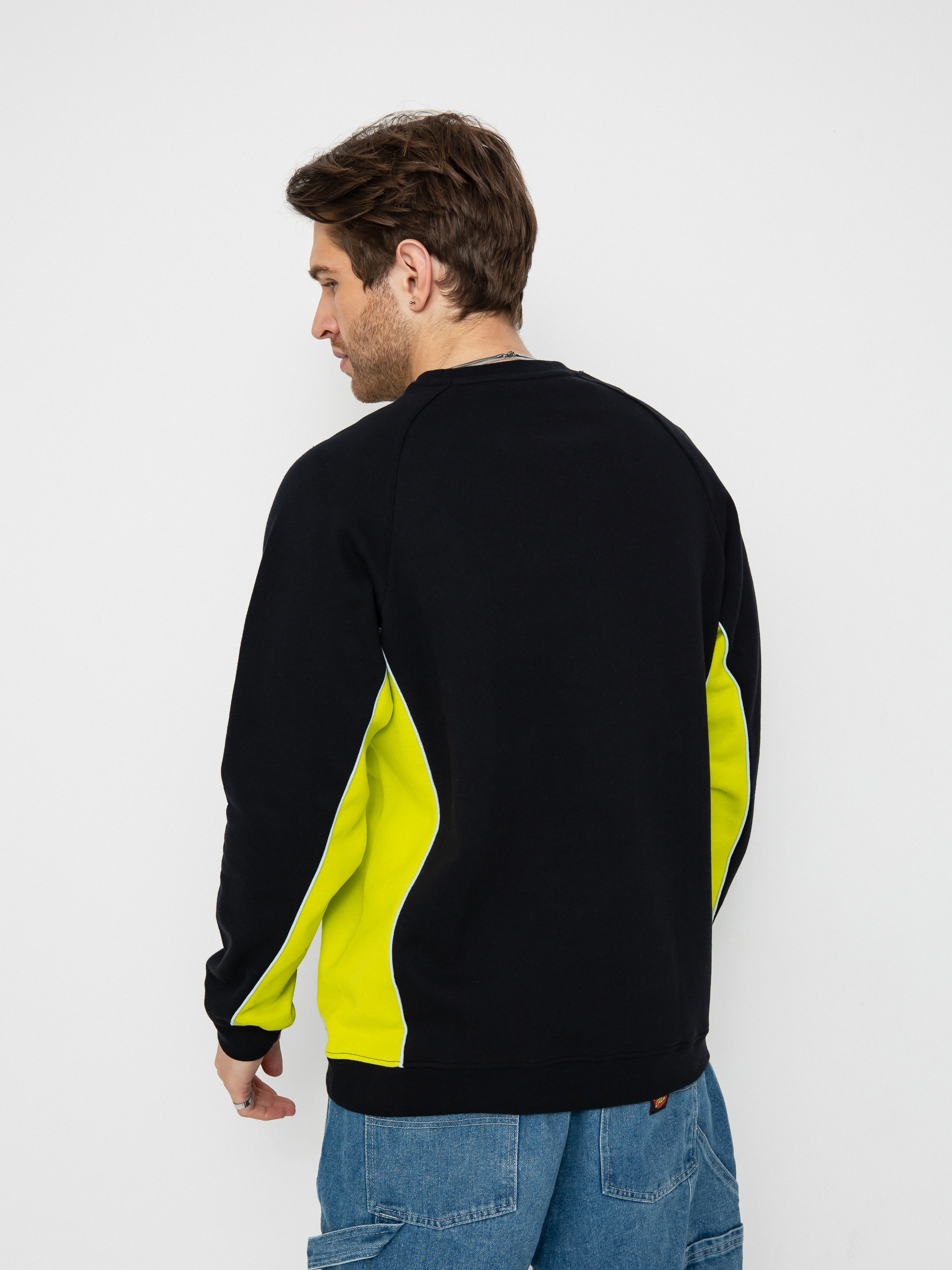 Світшот Santa Cruz Strip Front Racer Crew (apple green/black)