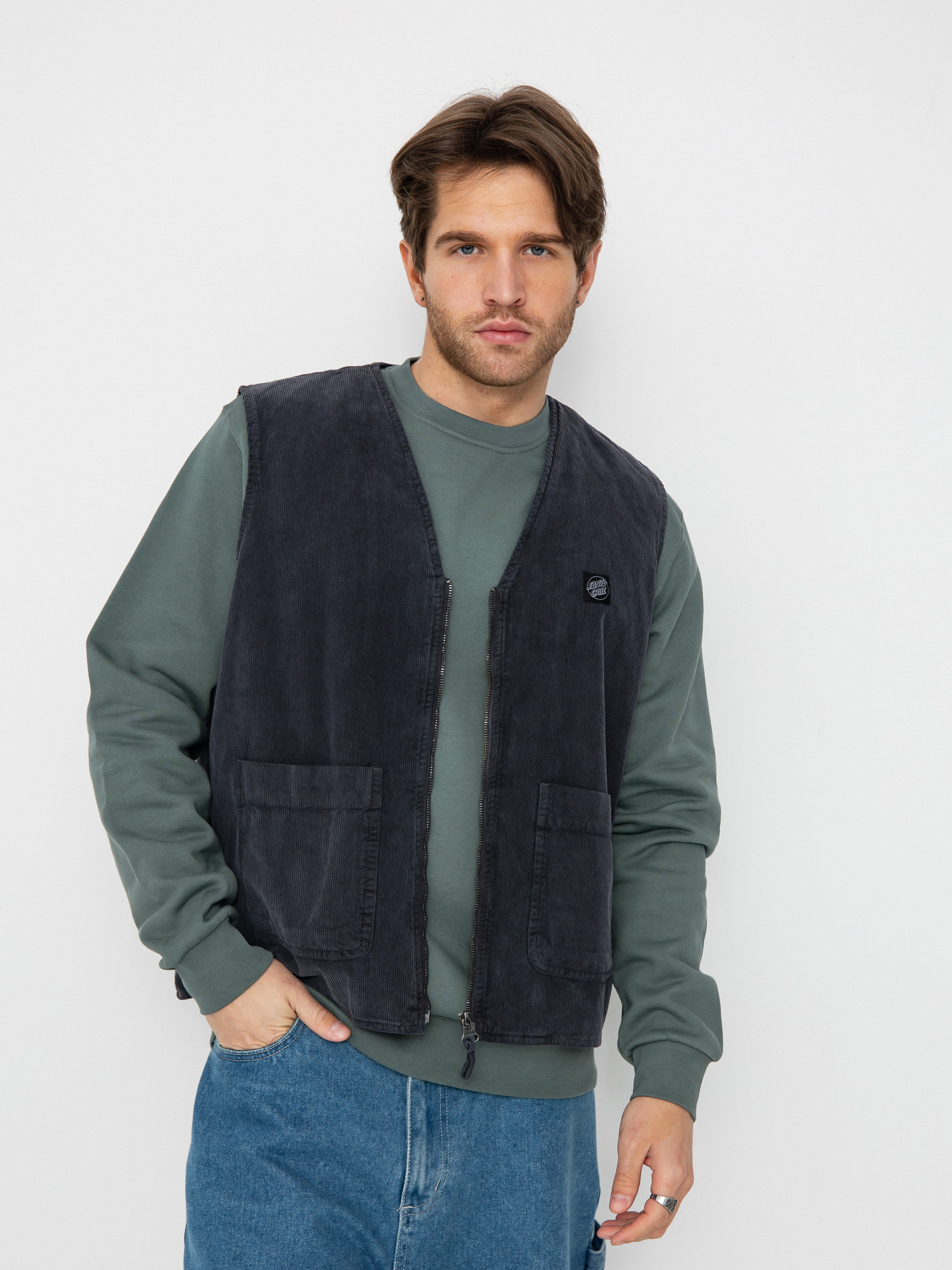 Безрукавка Santa Cruz Chill (grey cord)