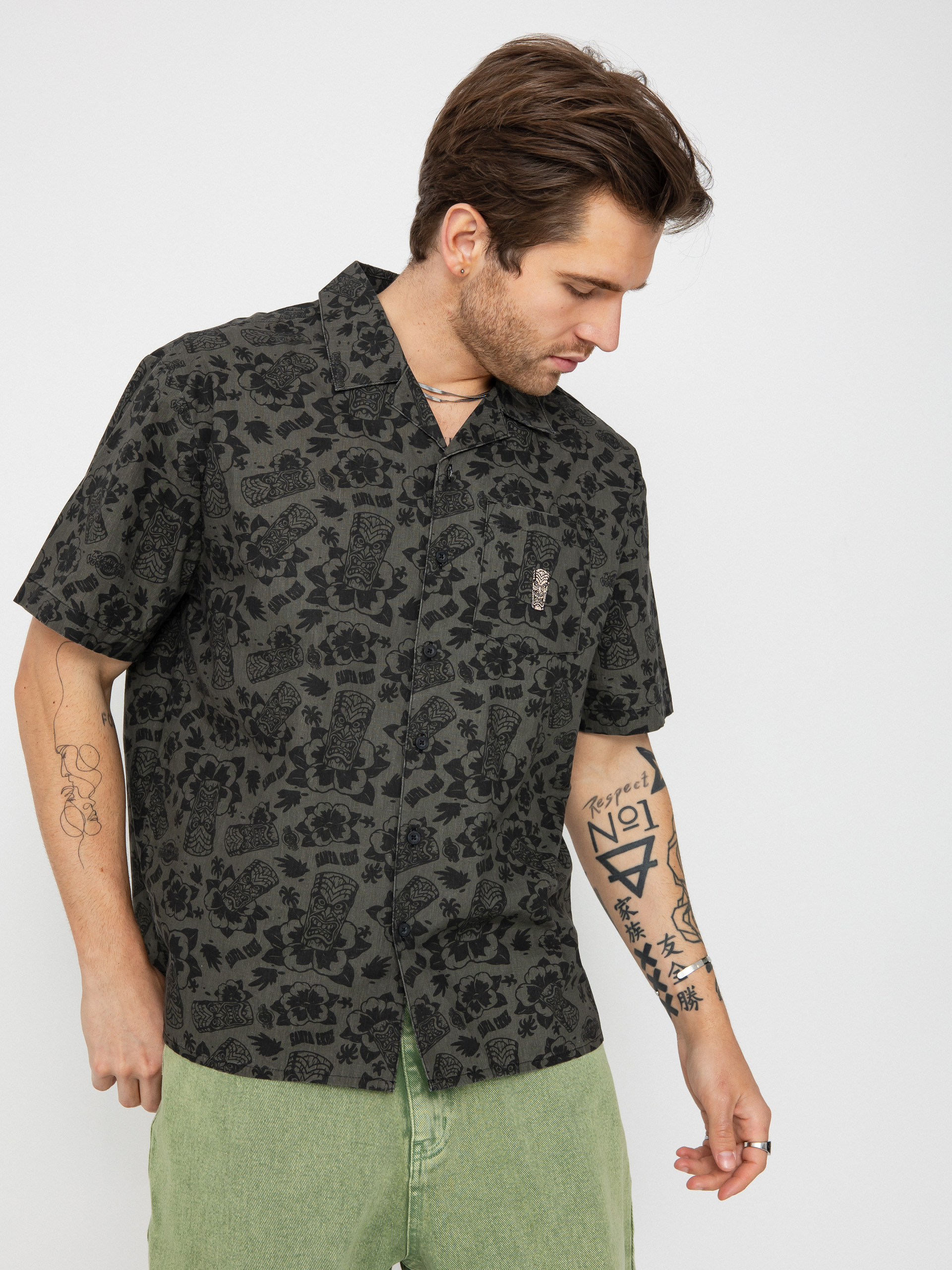Сорочка Santa Cruz Roskopp Voodoo Room (black)
