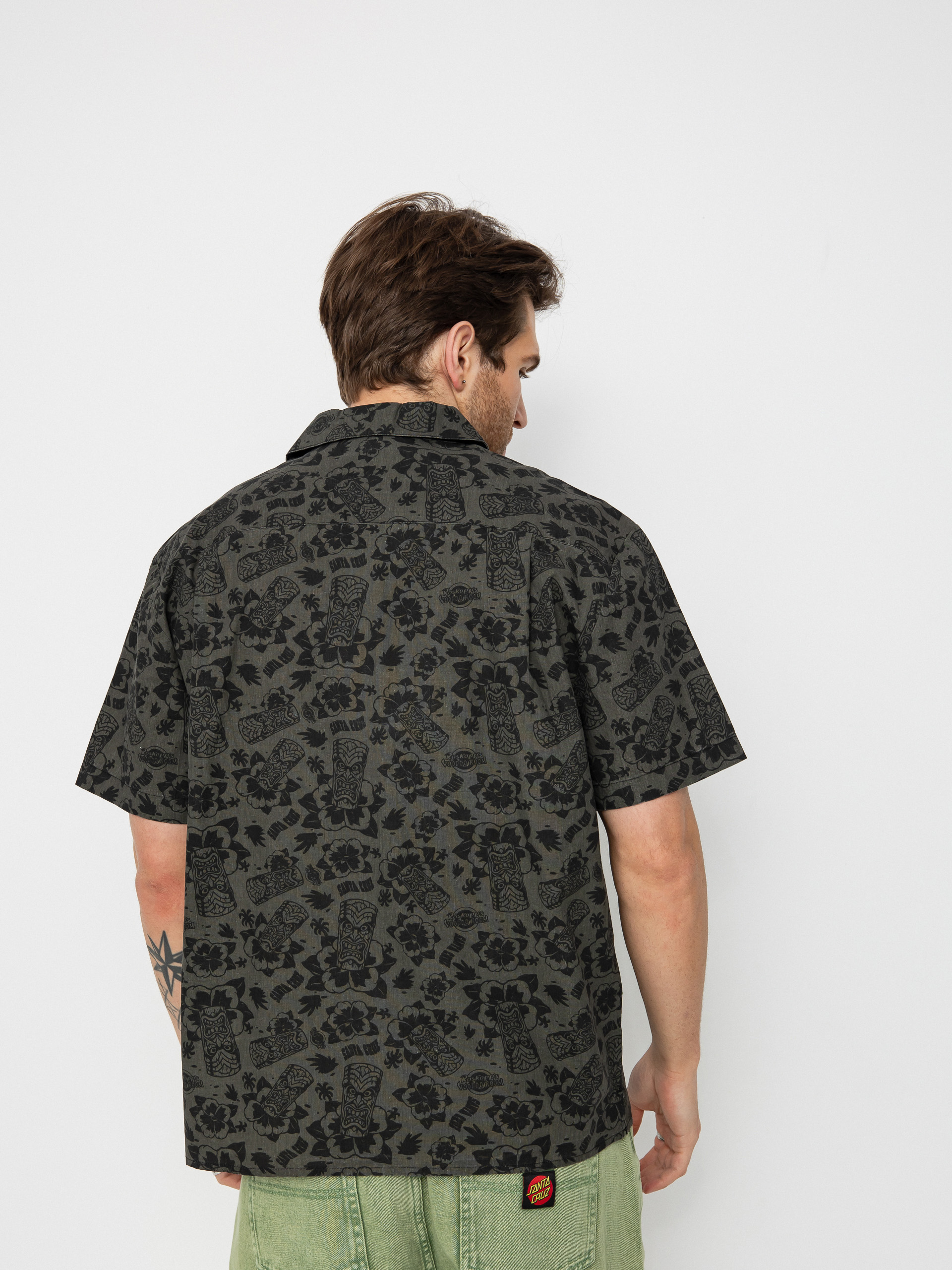 Сорочка Santa Cruz Roskopp Voodoo Room (black)