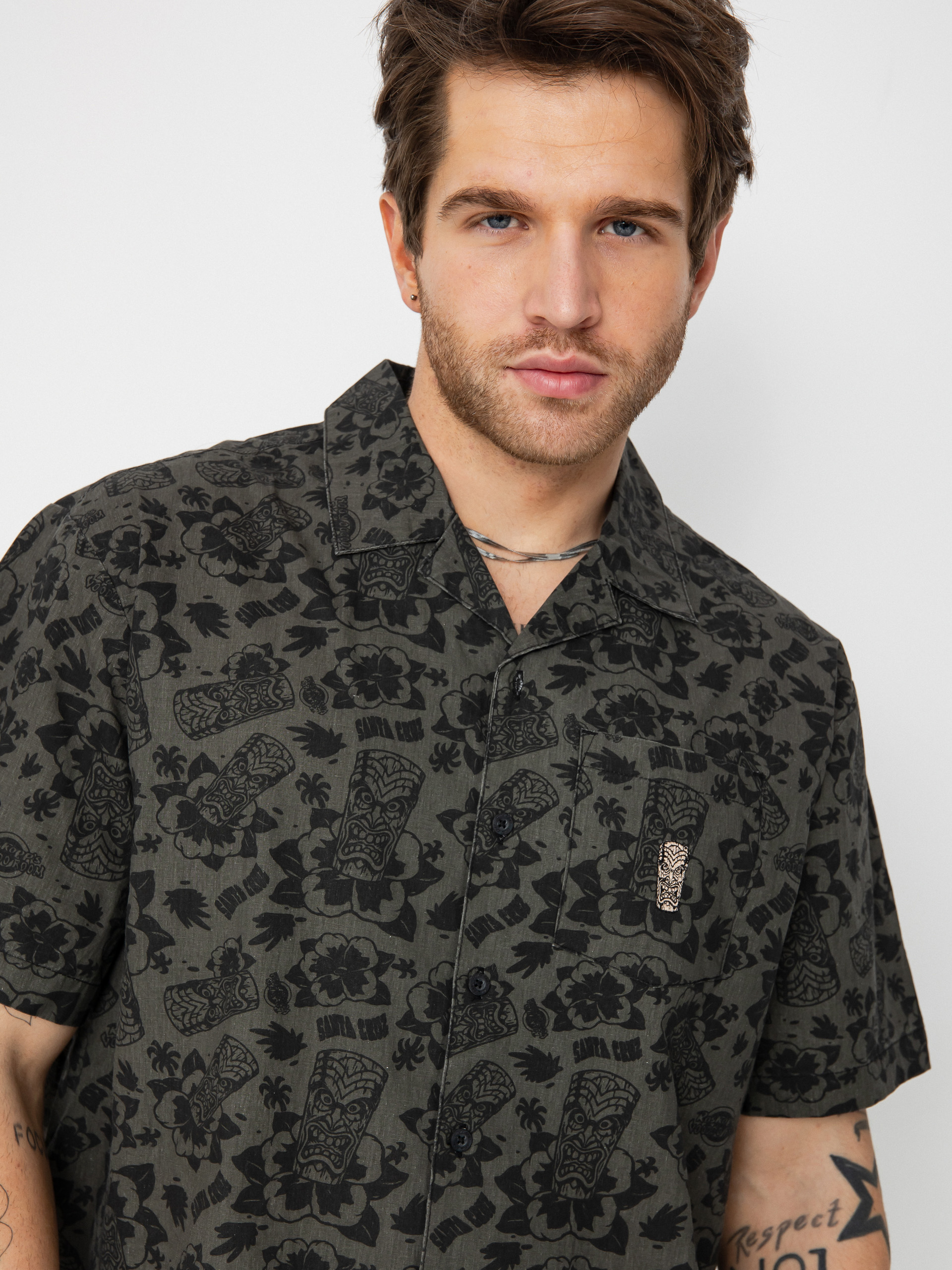 Сорочка Santa Cruz Roskopp Voodoo Room (black)