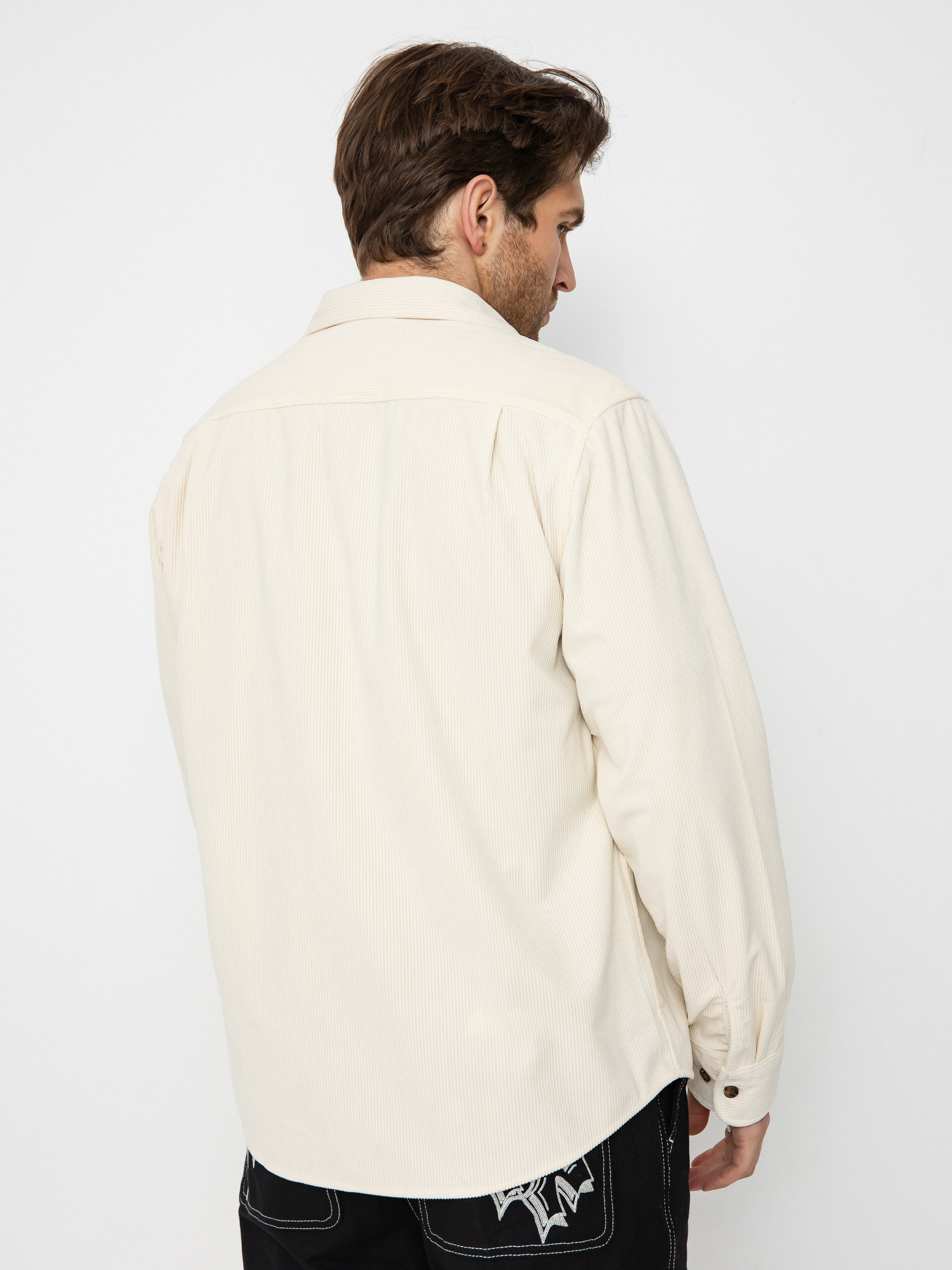Сорочка Brixton The Field Corduroy Overshirt (whitecap)