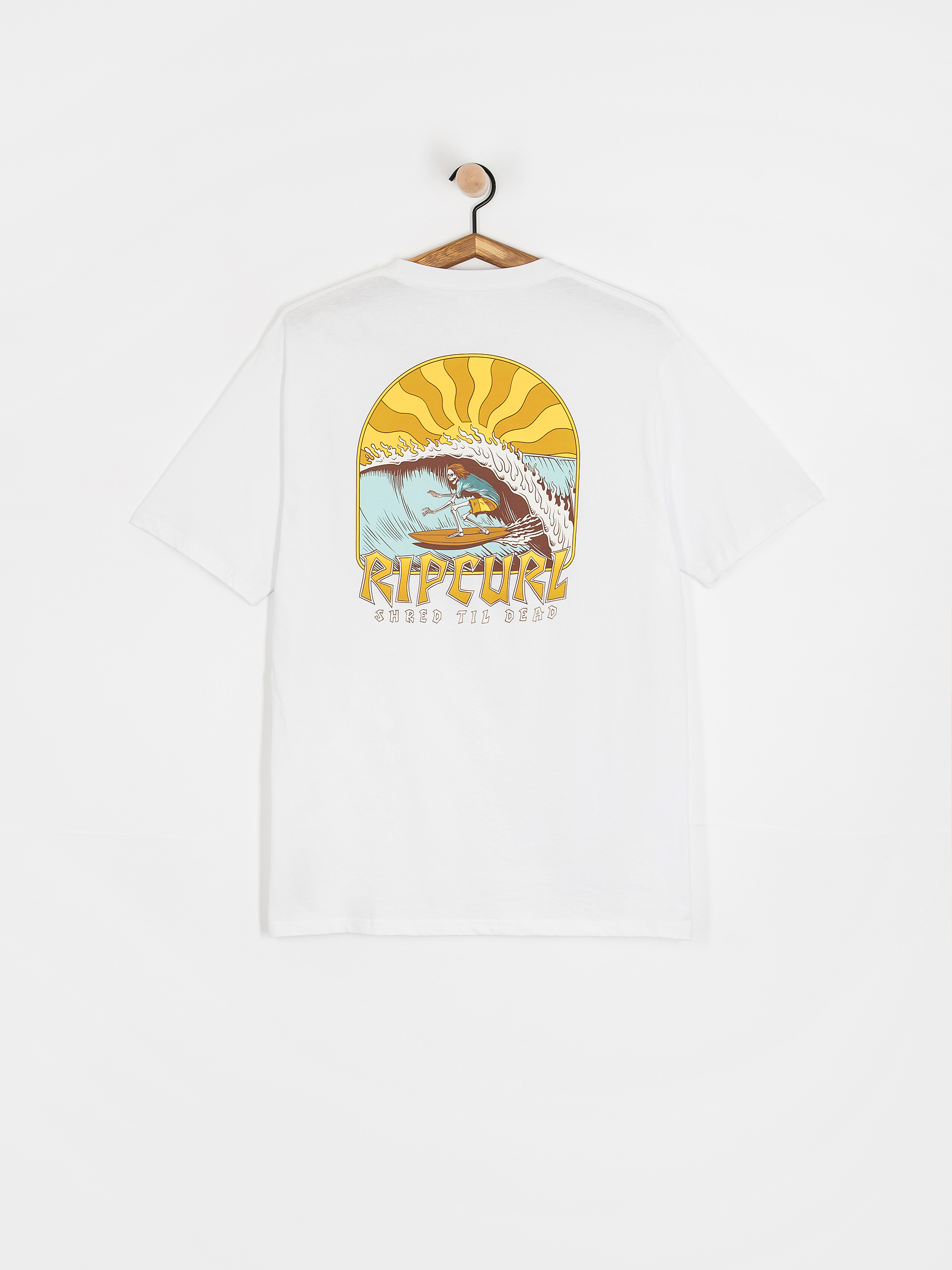 Футболка Rip Curl Shred Til (white)