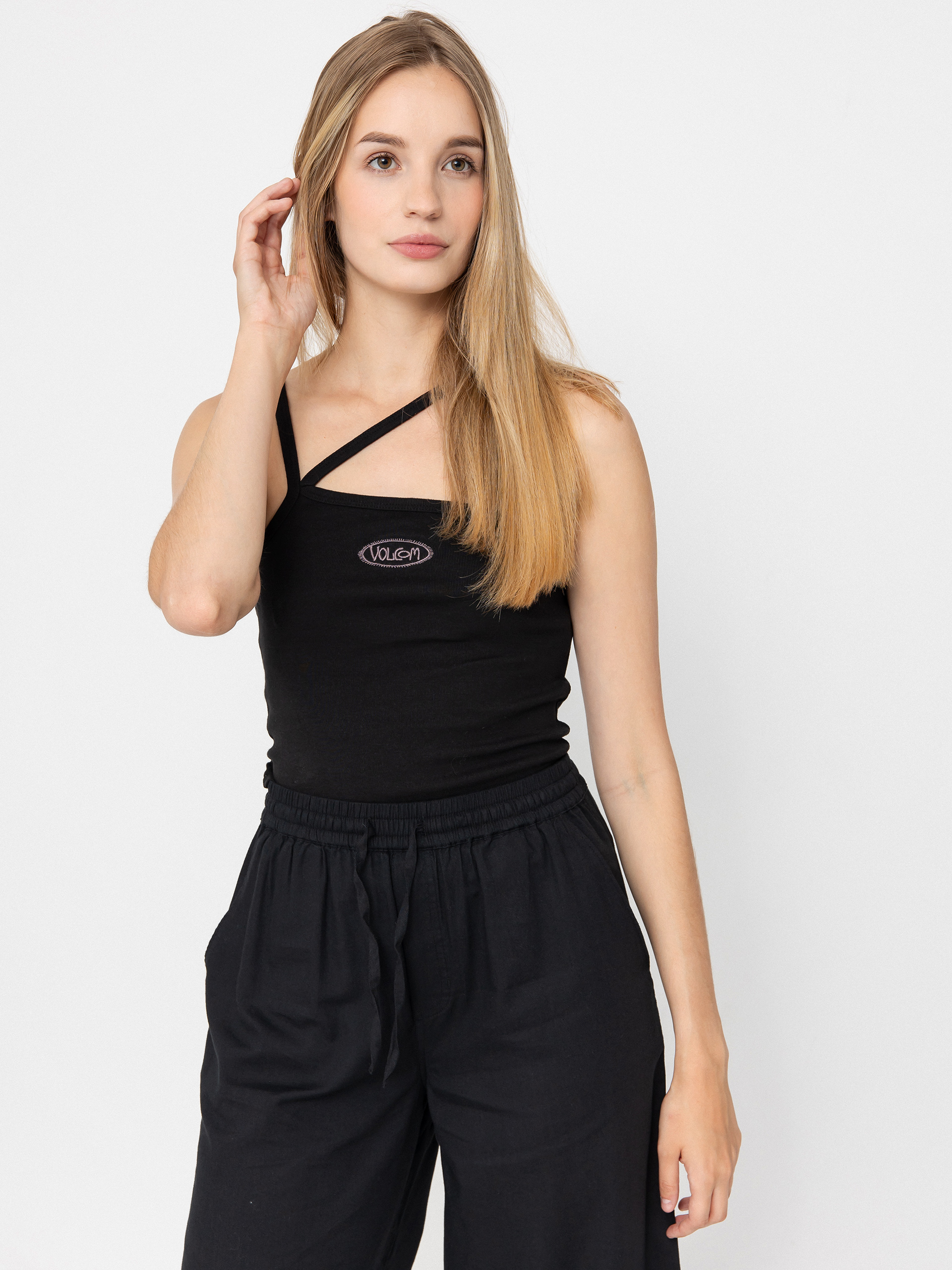  Футболка Volcom Top Stonezone Cami Wmn (black)