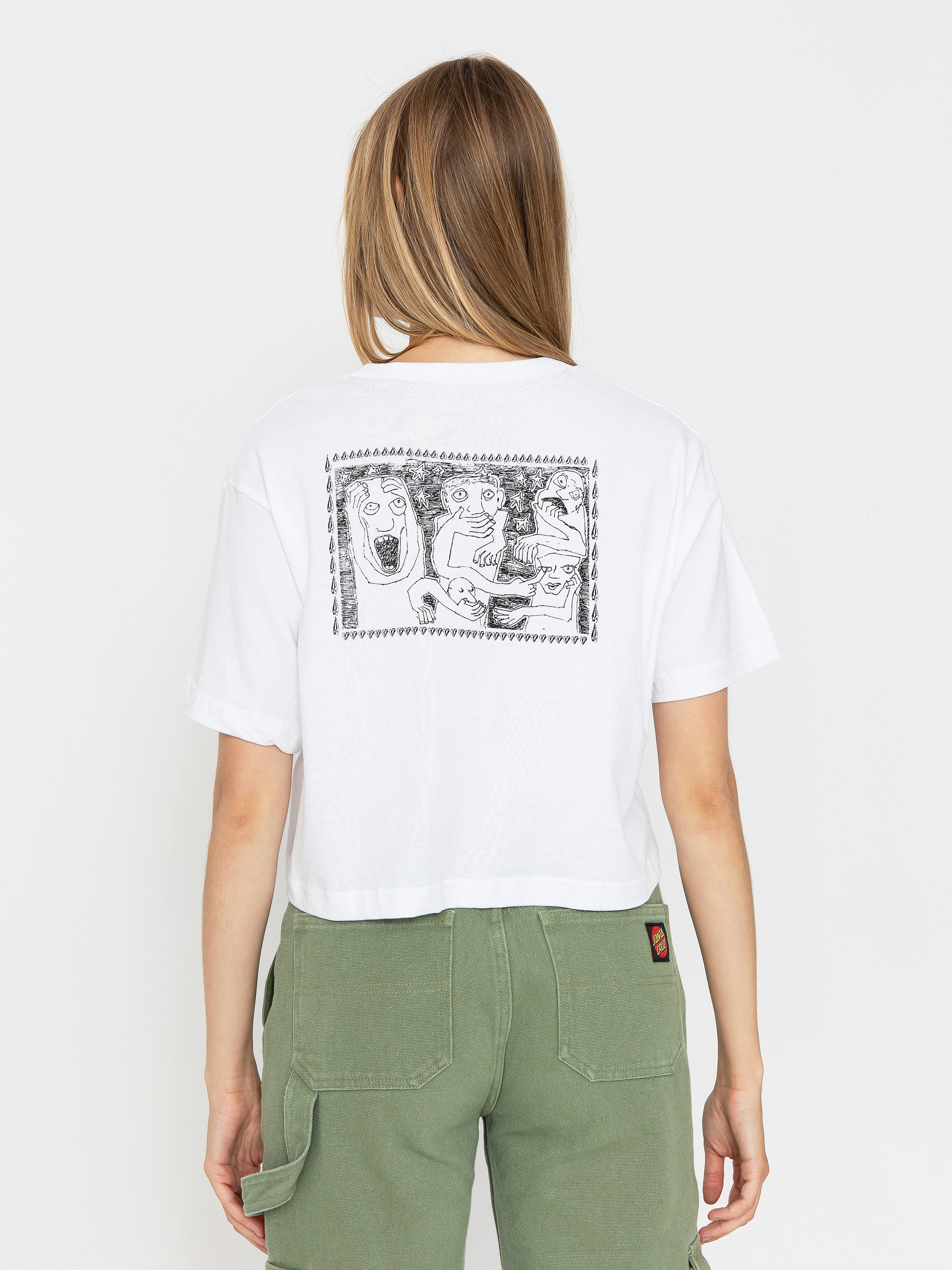 Футболка Volcom Drumstone Wmn (white)
