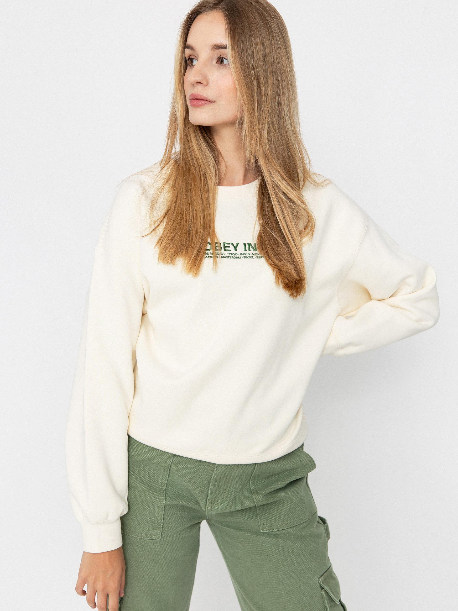 Світшот OBEY Int Crew