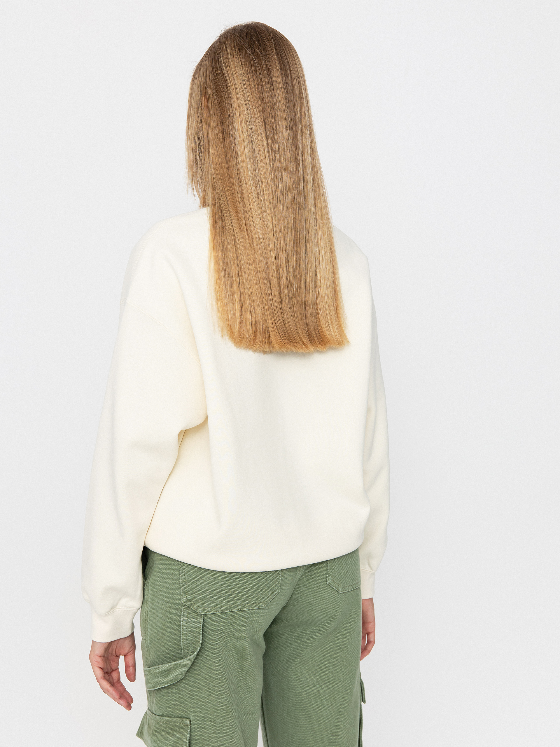 Світшот OBEY Int Crew (unbleached)